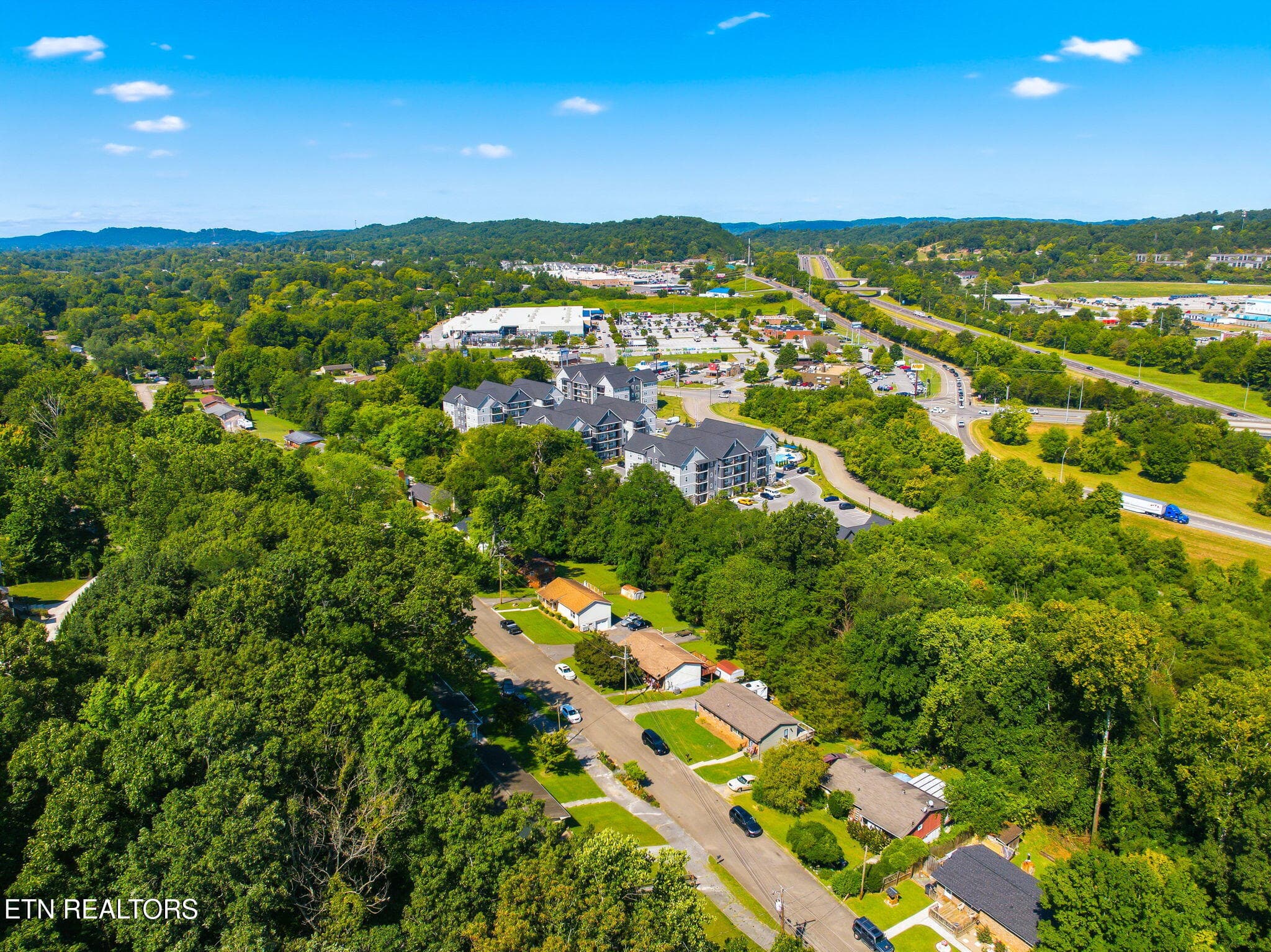 Ariel View - 5116 Spring Valley Drive, Knoxville, TN 37917, Knoxville