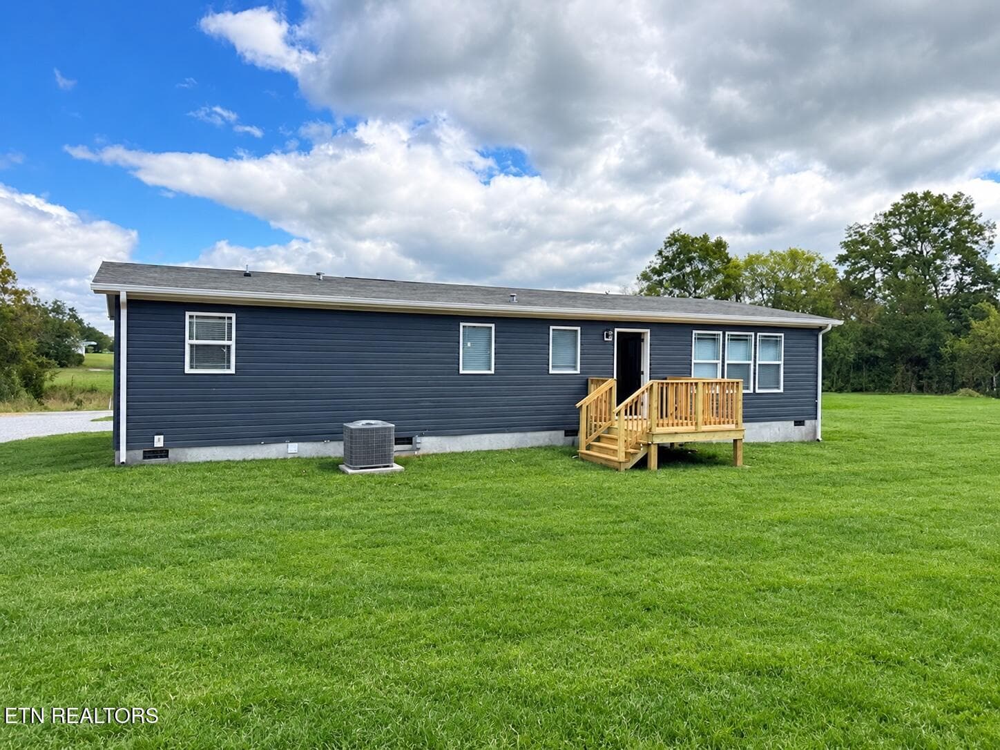 Back of Home - 133 Woods Hollow Rd, Decatur, TN 37322