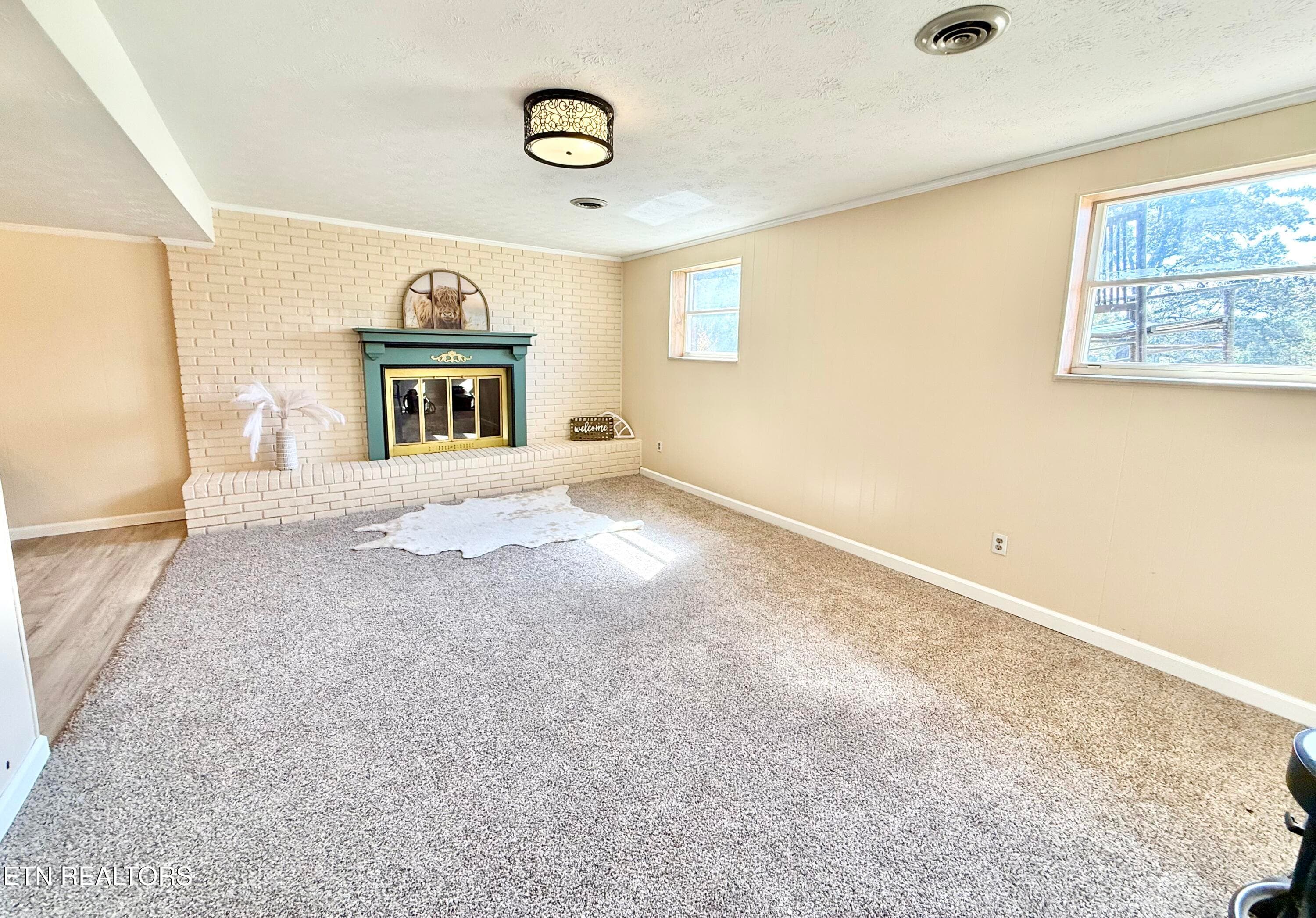 Downstairs living - 7803 Lucky Lane, Corryton, TN 37721