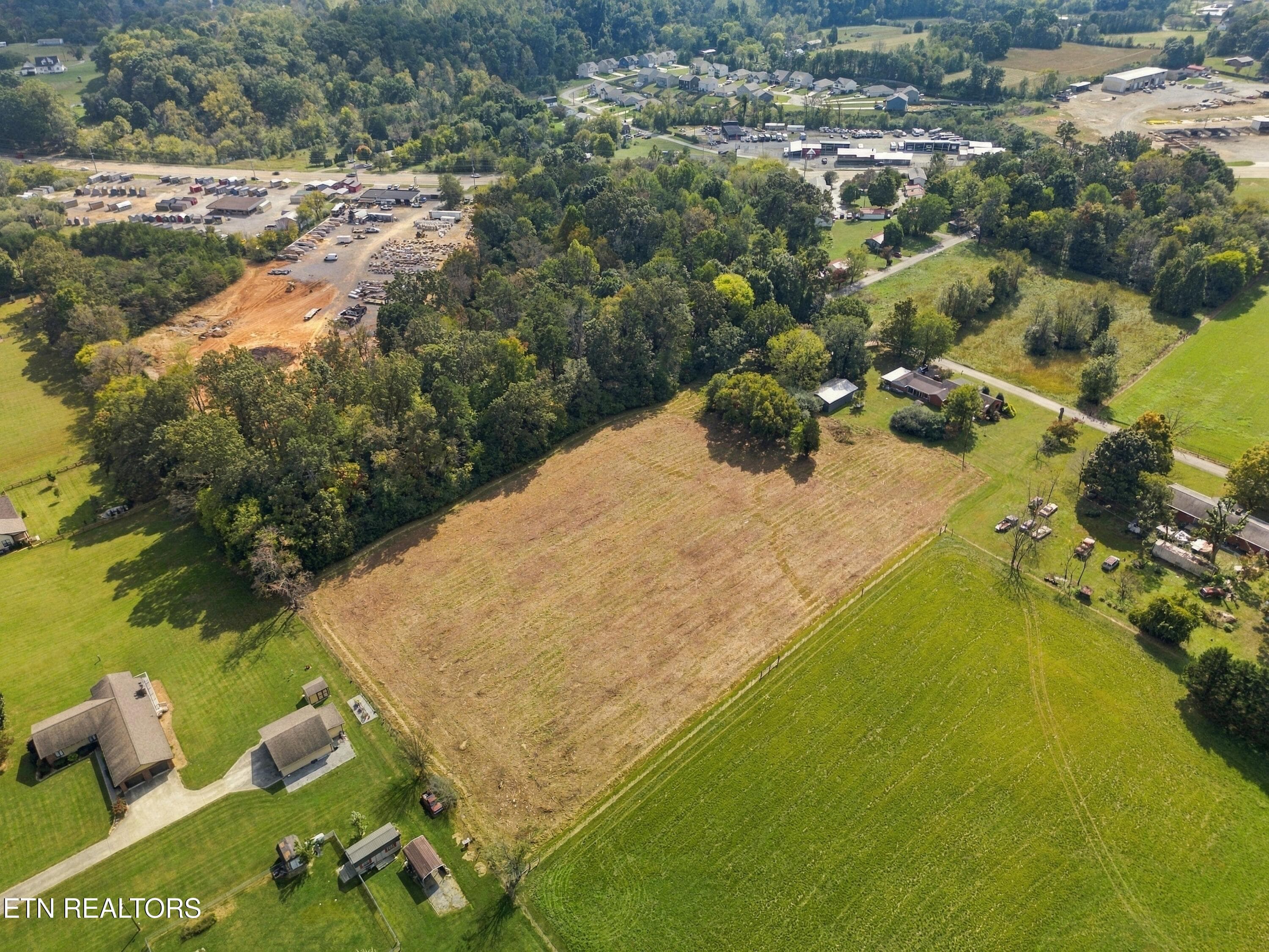 Drone w approximate lines - 134 Hodges Lane, Maryville, TN 37804