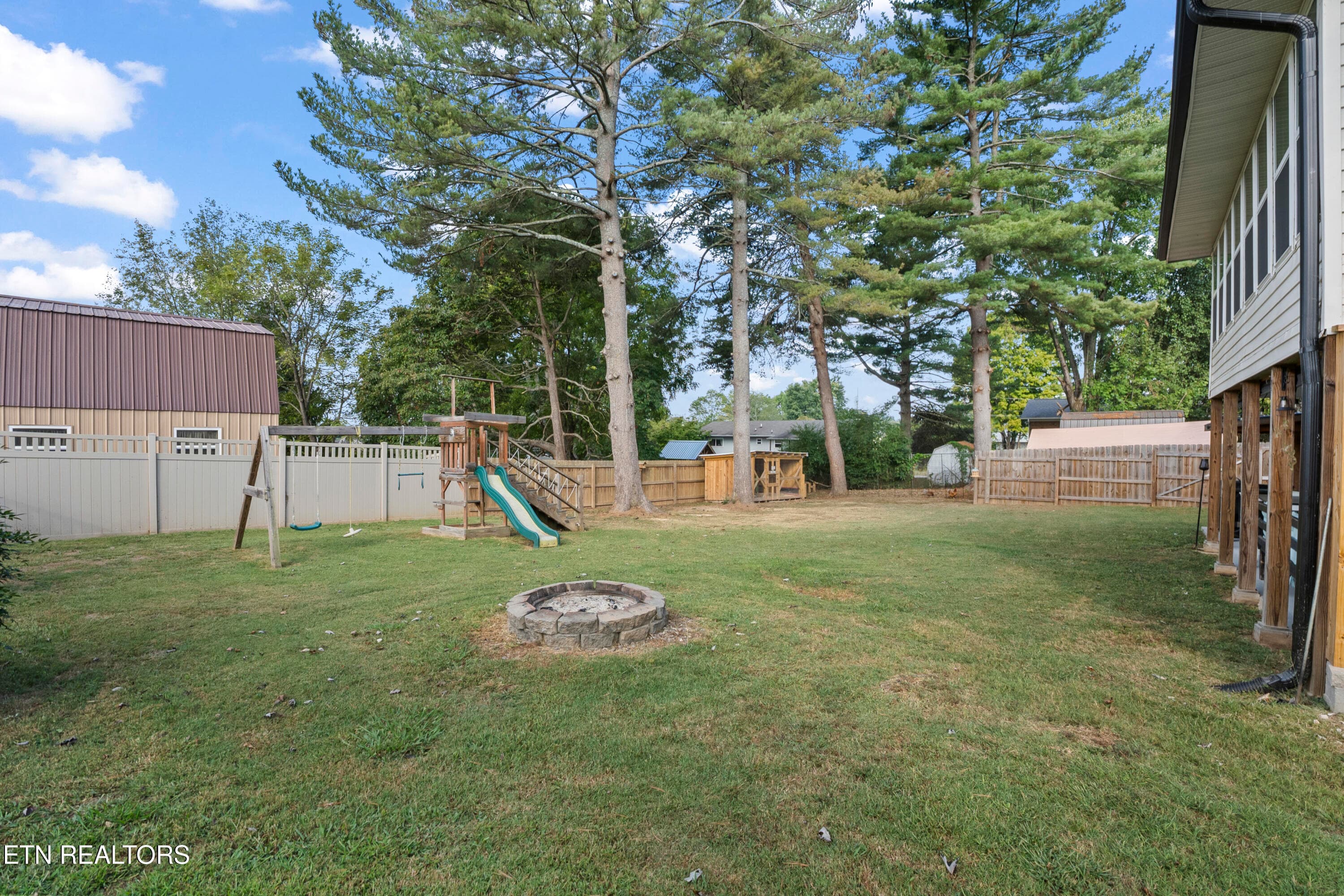 Back Yard - 7533 Oaken Drive, Knoxville, TN 37938