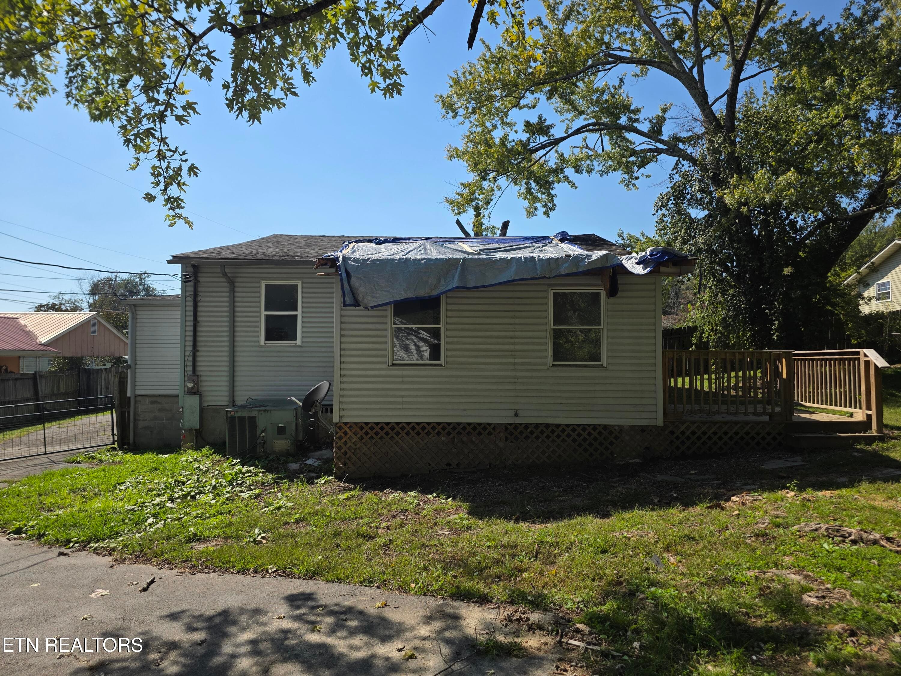 Rear view - 3906 Luwana Lane, Knoxville, TN 37917