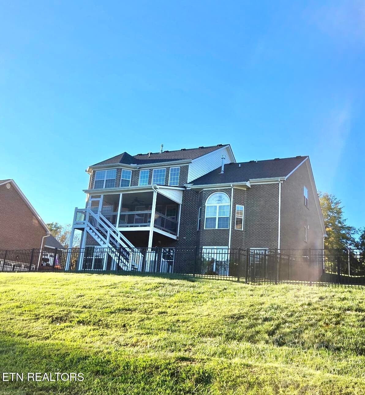 back of home - 1027 Prince George Parish Drive, Knoxville, TN 37934