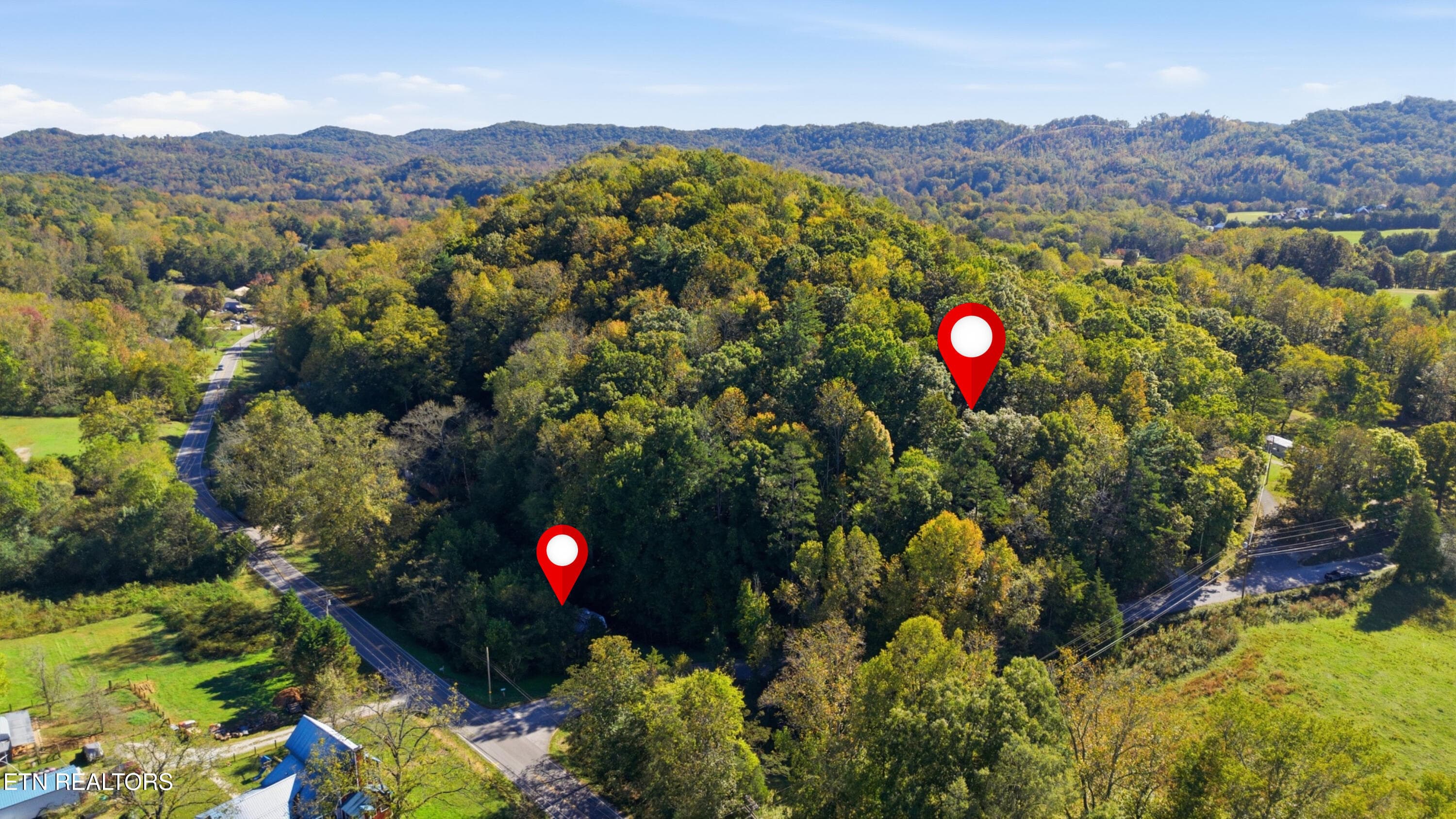 Map Pins (2) - 115 Suddath Rd, Harriman, TN 37748