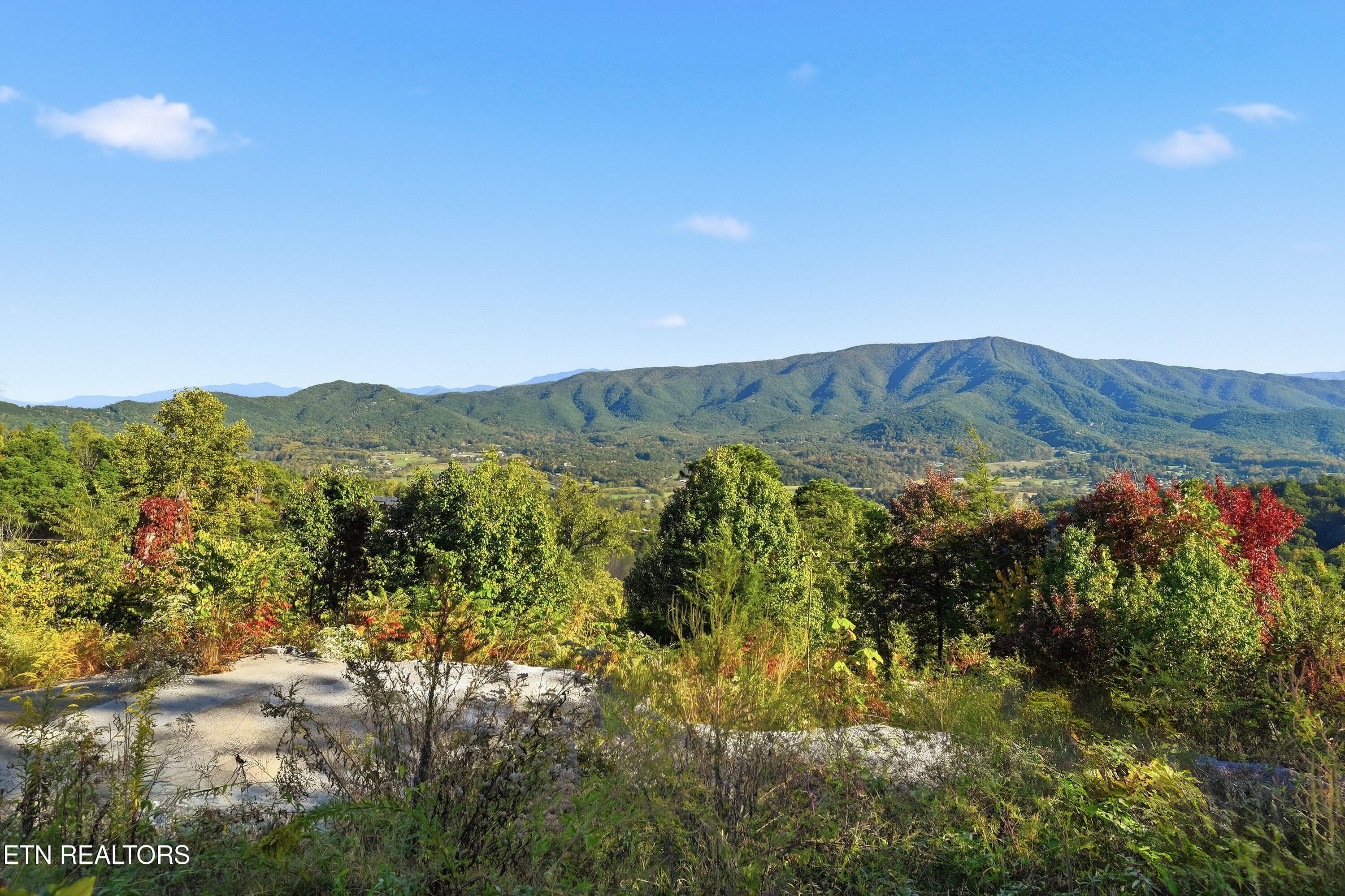View from build site - 2602 Hatcher Mountain Rd, Sevierville, TN 37862