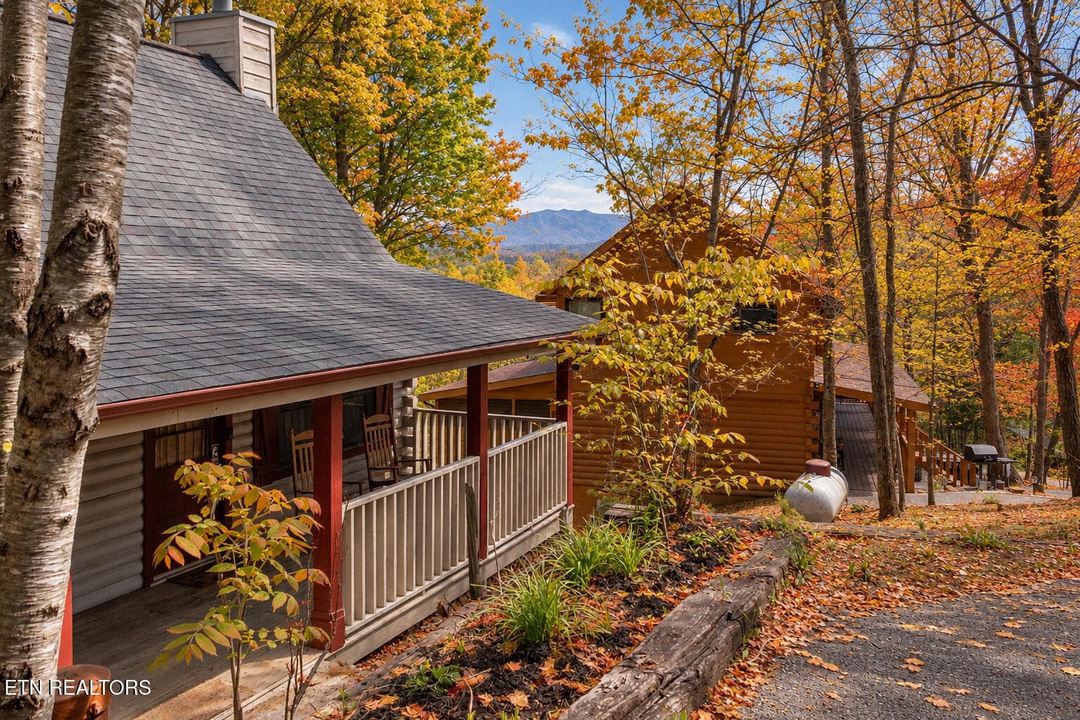 03_Cabin_Exterior_Side_Mountain - 2322 Bonnie Lane, Sevierville, TN 37876