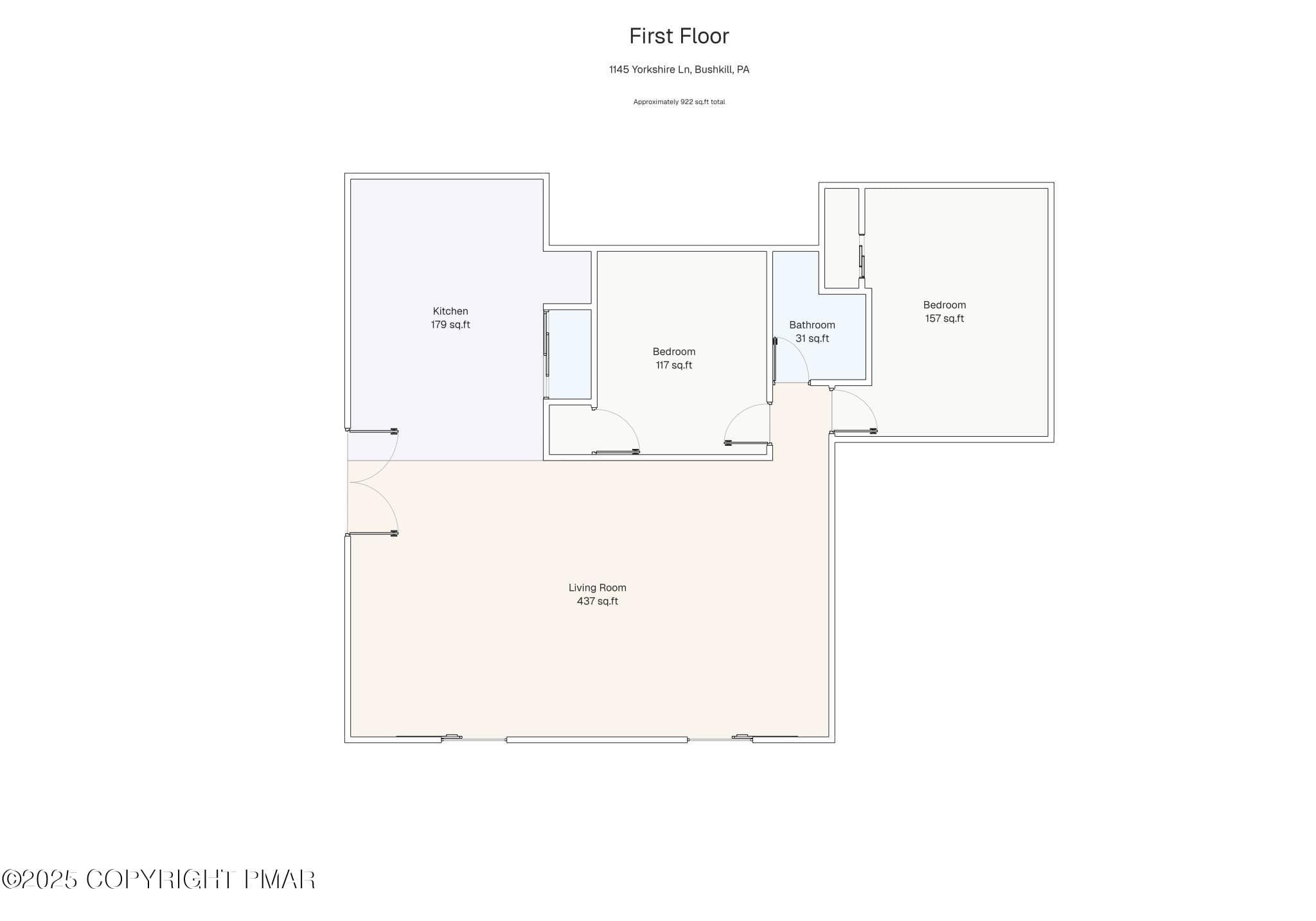 First_Floor - 1142 Yorkshire Lane, Bushkill, PA 18324, Bushkill