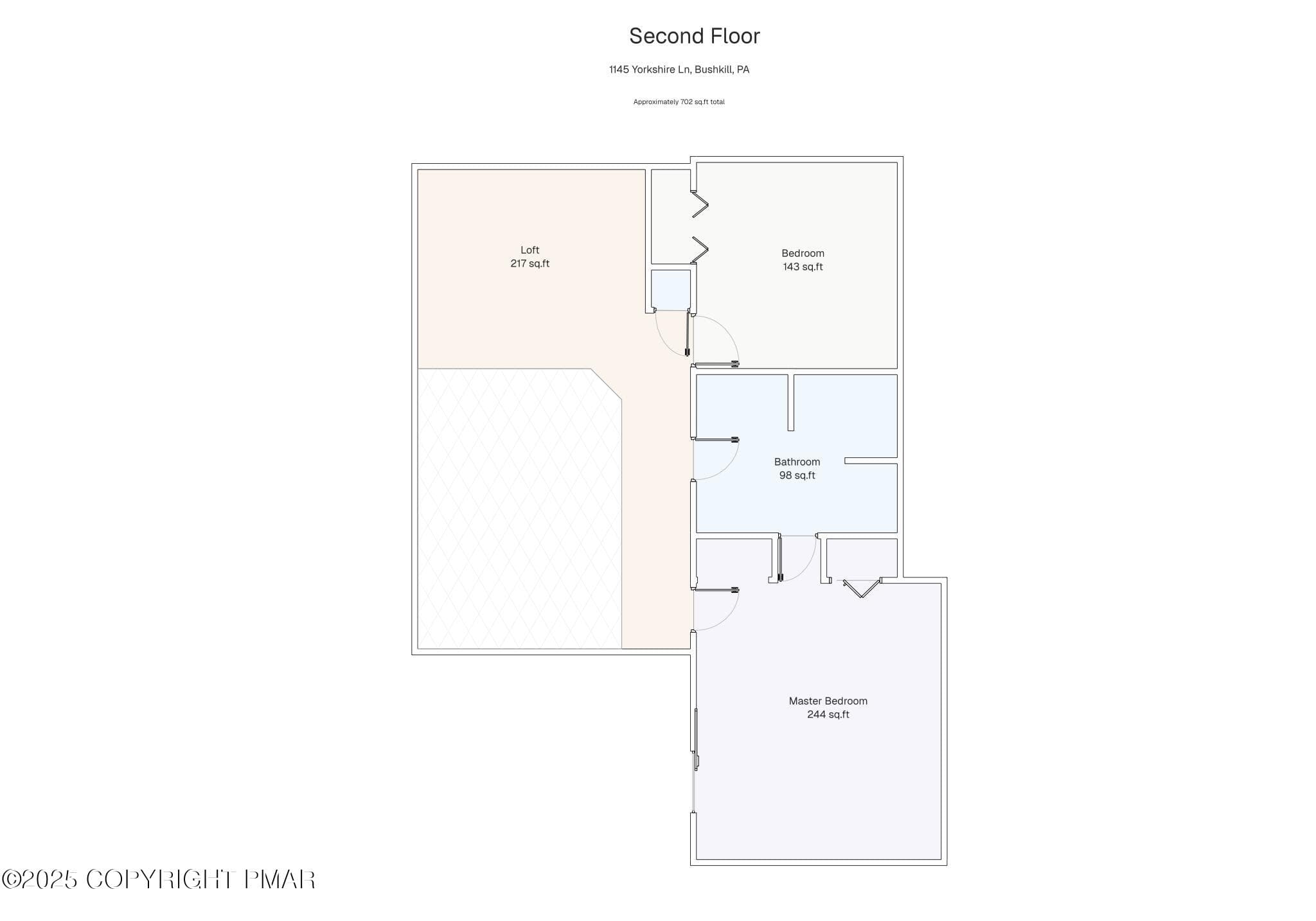 Second_Floor - 1142 Yorkshire Lane, Bushkill, PA 18324, Bushkill