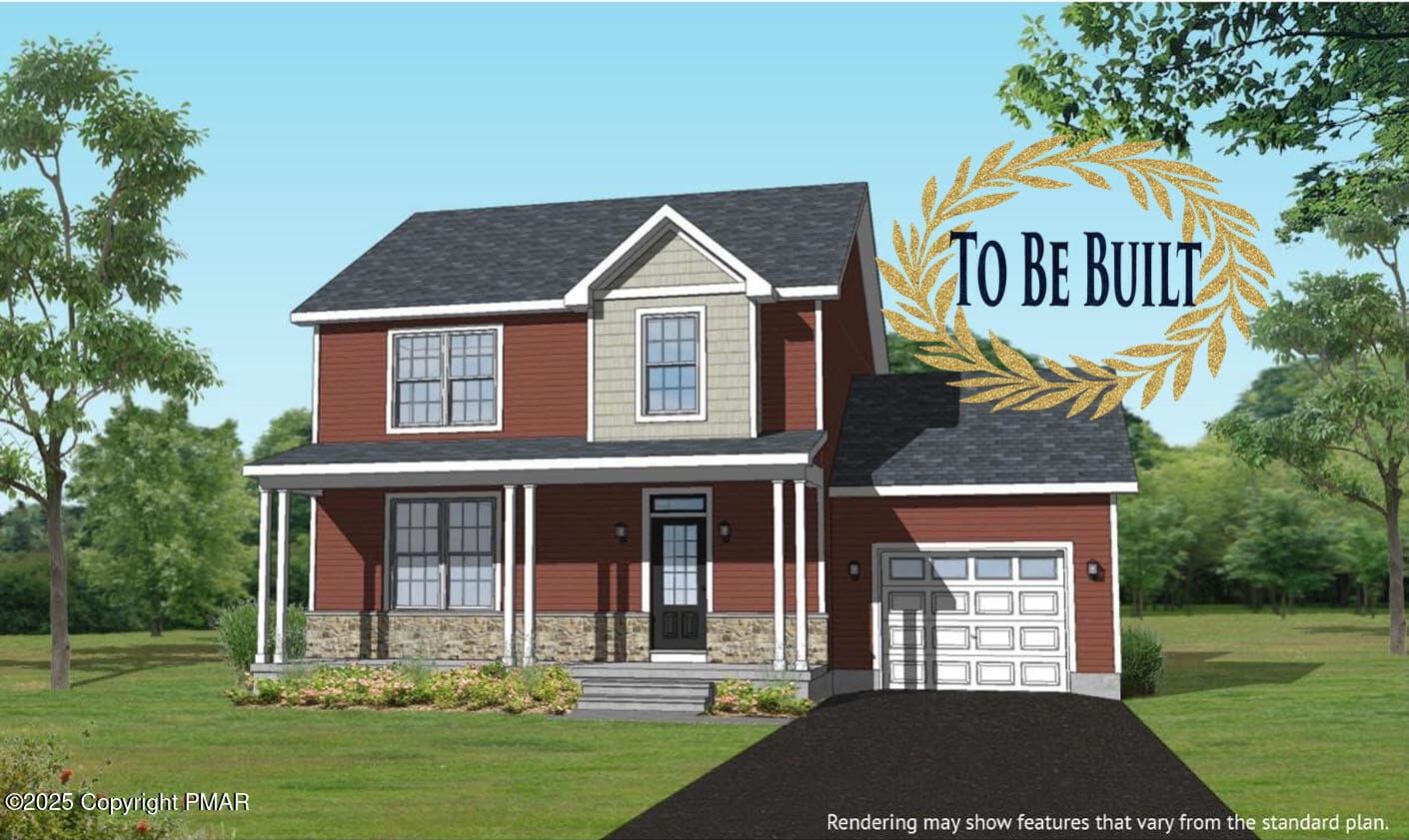 Exterior to be built - 399 R Mountain View Drive, Hazleton, PA 18202, Hazleton