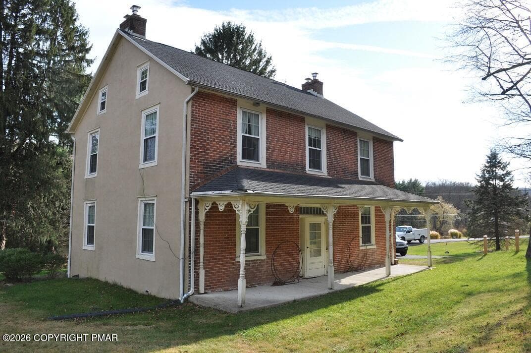 Front view from side yard - 1642 Kunkletown Road, Saylorsburg, PA 18353, Saylorsburg
