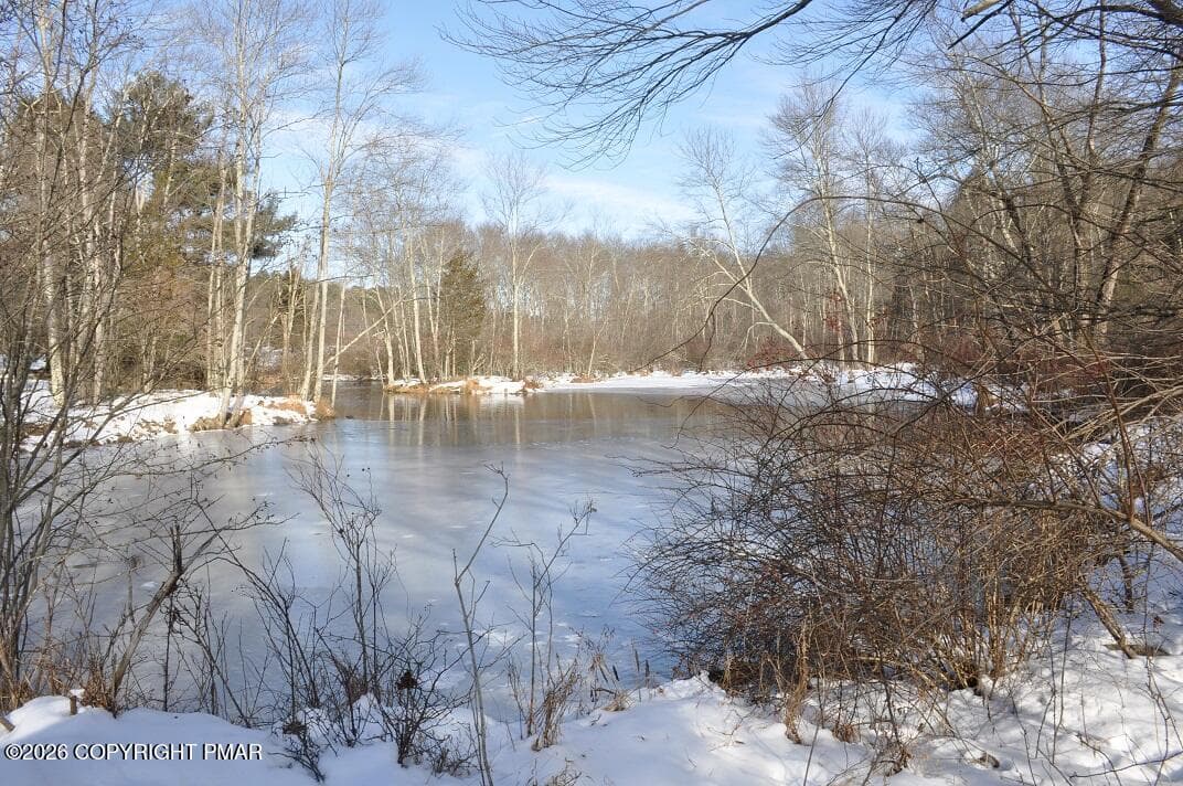 Pond 1 in winter - 1642 Kunkletown Road, Saylorsburg, PA 18353, Saylorsburg