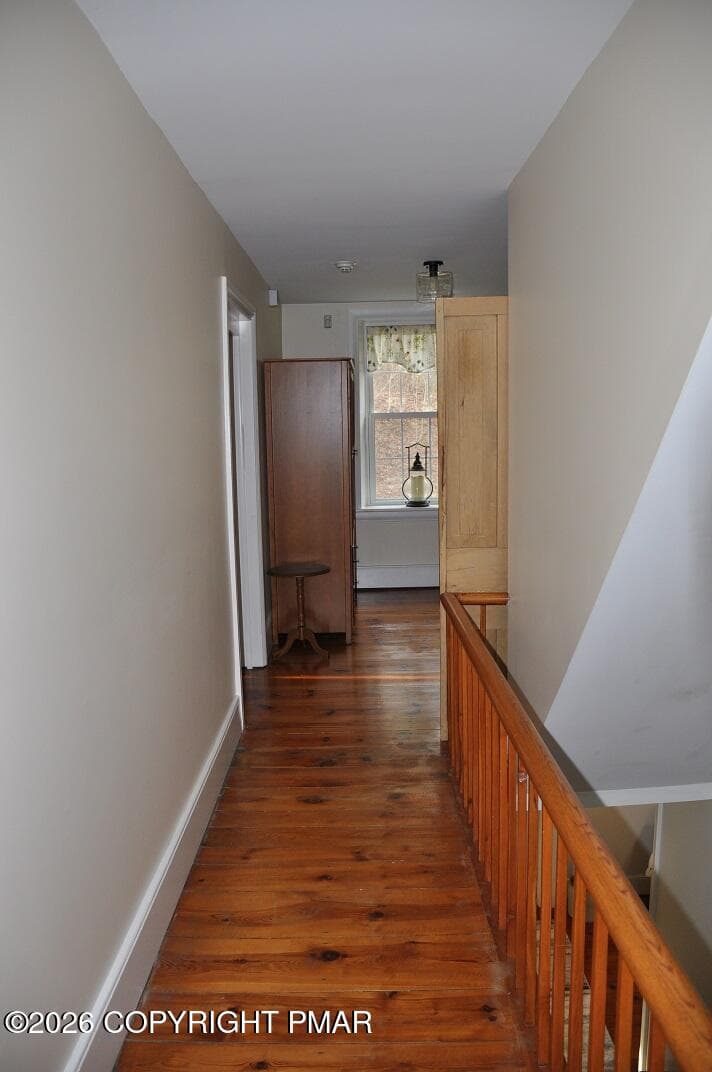 2nd floor hallway looking toward front - 1642 Kunkletown Road, Saylorsburg, PA 18353, Saylorsburg