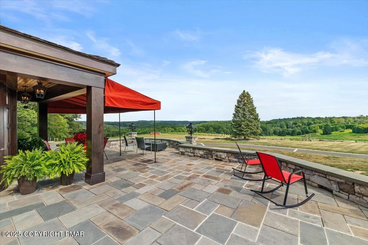 Patio and Views - 1212 Burger Hollow Road, Effort, PA 18330, Effort