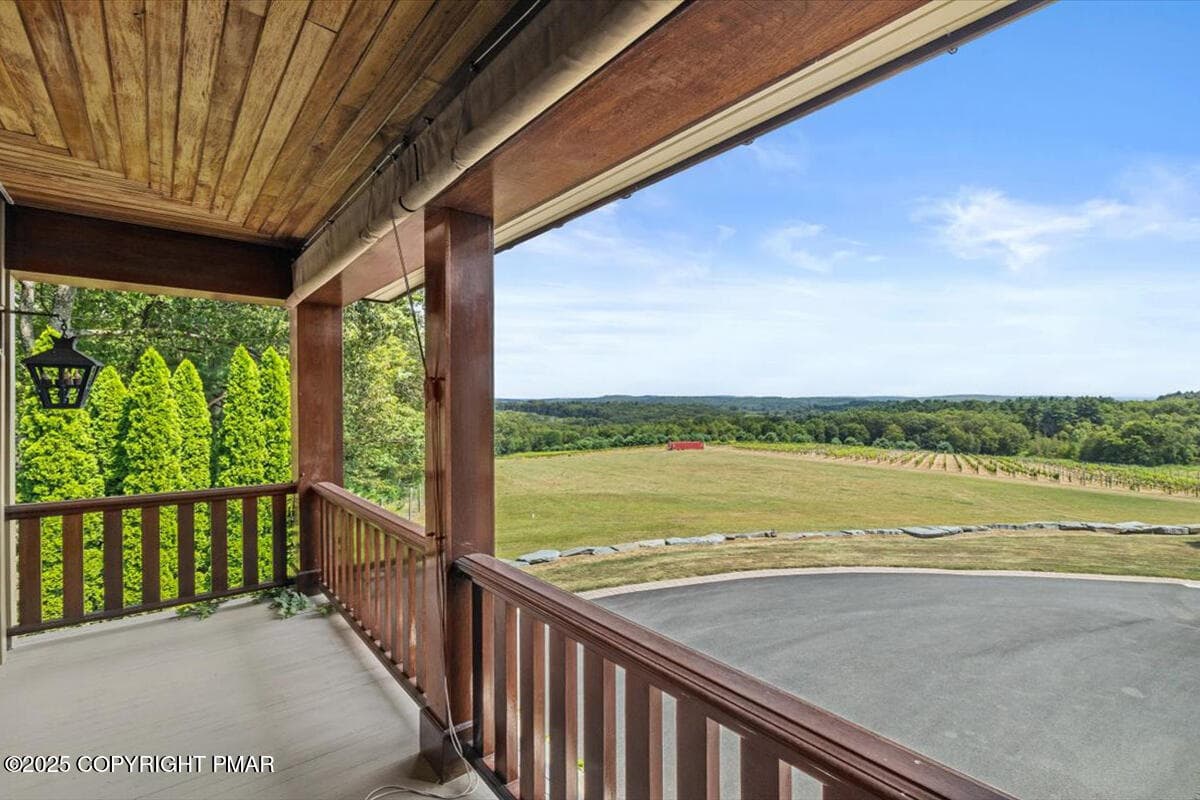 Pimary Balcony with Views - 1212 Burger Hollow Road, Effort, PA 18330, Effort