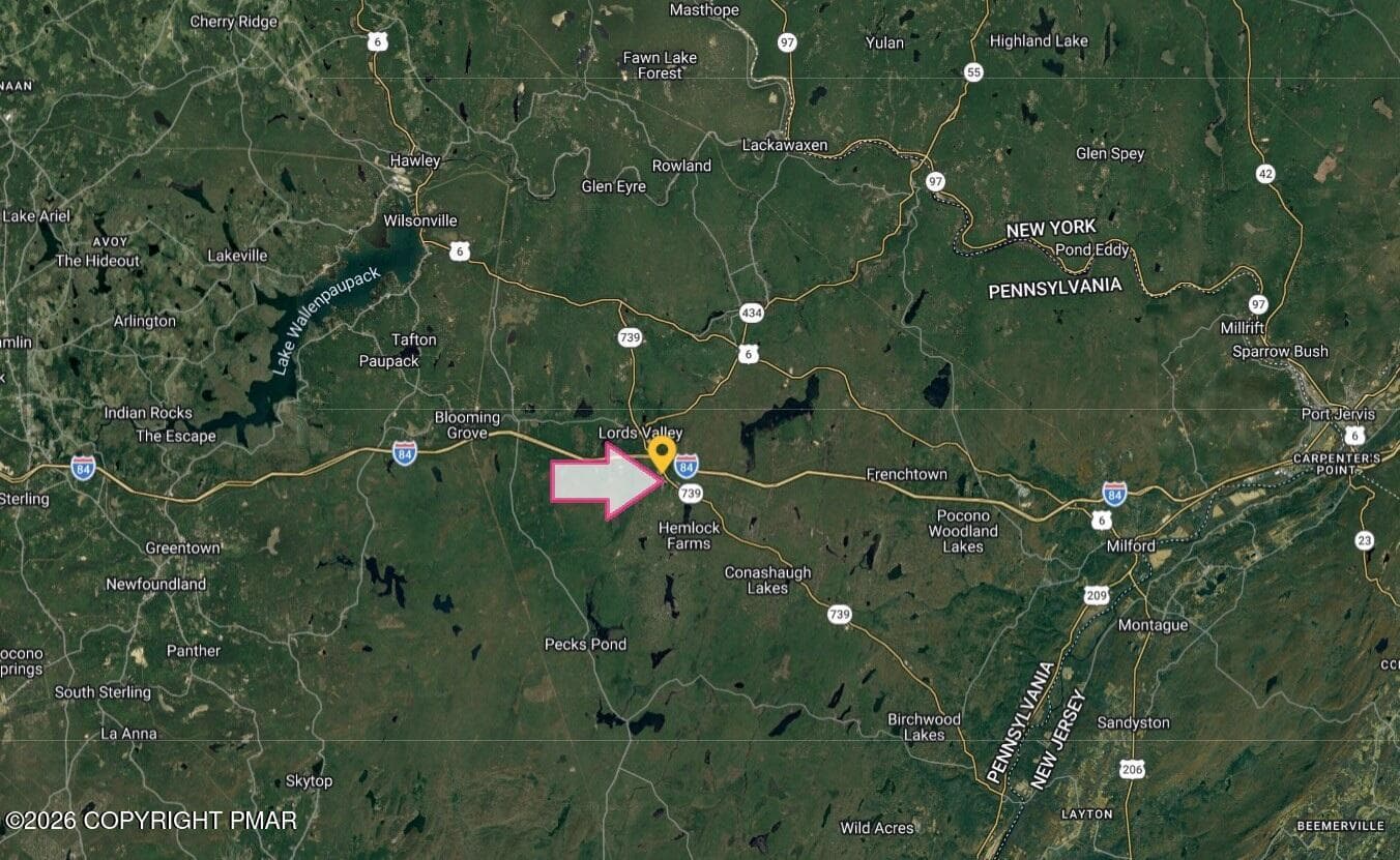 42 Aerial 3 - 647 Rt 739, Lords Valley, PA 18428, Lords Valley