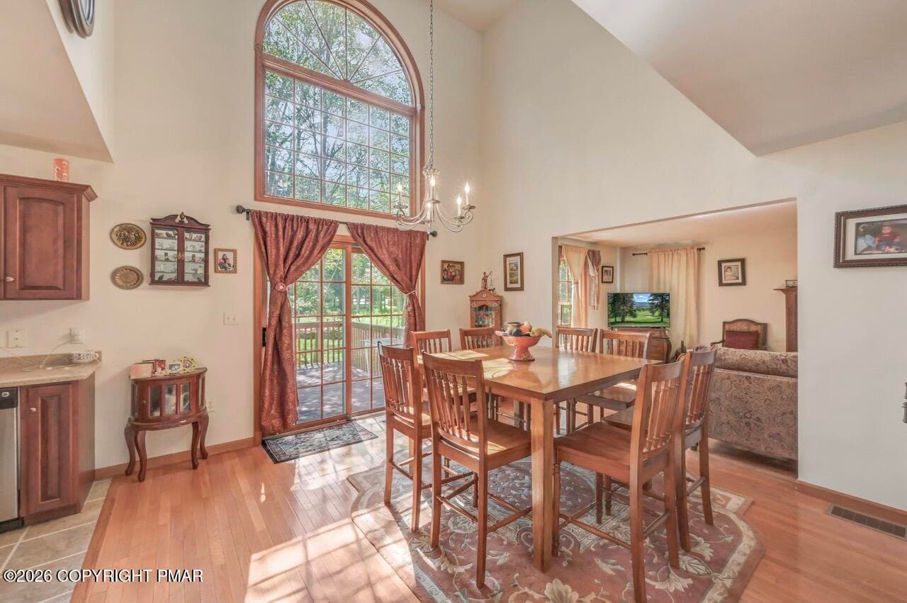 Dining Area - 107 Gollum Lane, Lehman, PA 18371, Lehman