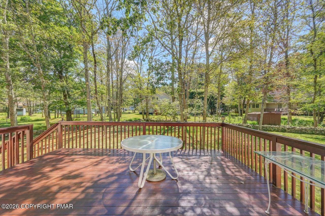 Rear Deck - 107 Gollum Lane, Lehman, PA 18371, Lehman