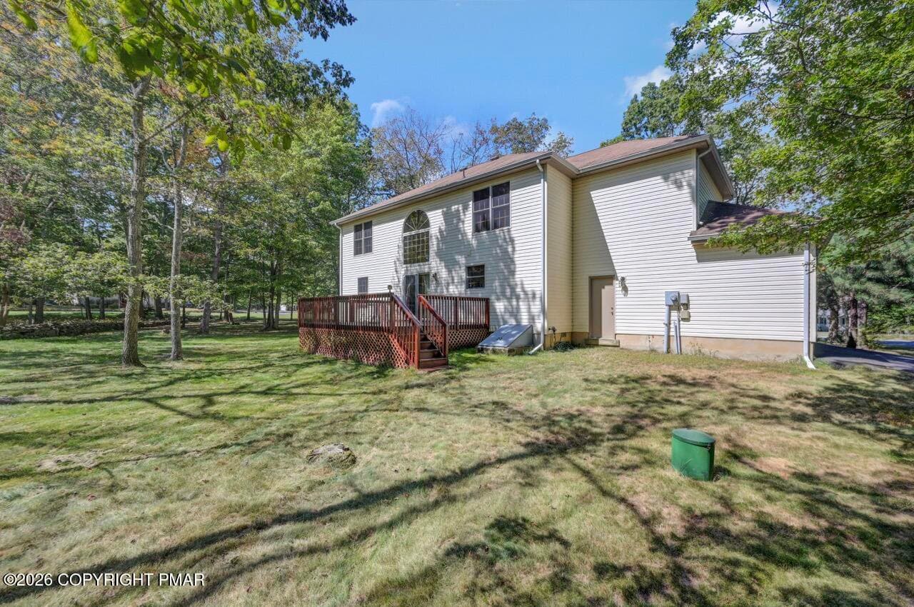 Backyard - 107 Gollum Lane, Lehman, PA 18371, Lehman