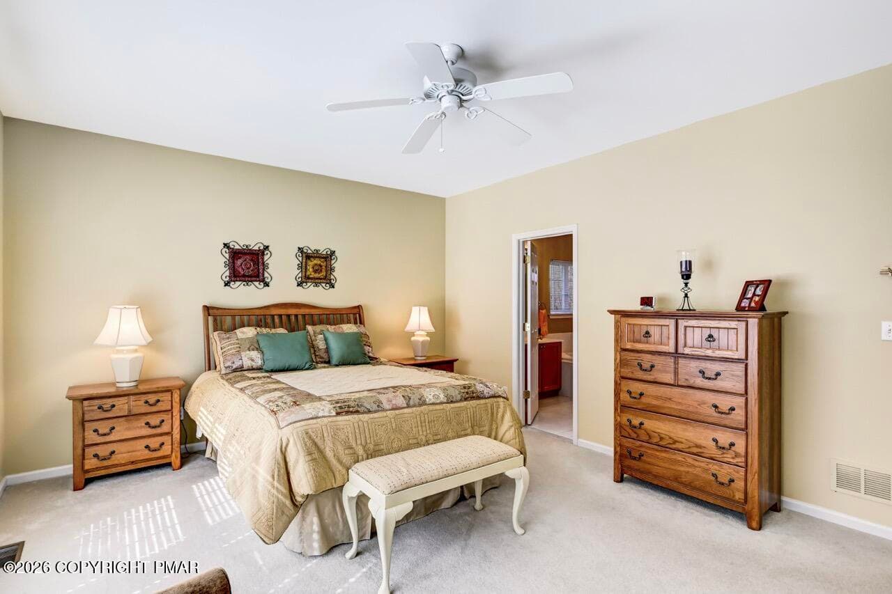 Primary Bedroom Suite - 207 Hermit Thrush Road, Pocono Pines, PA 18350, Pocono Pines