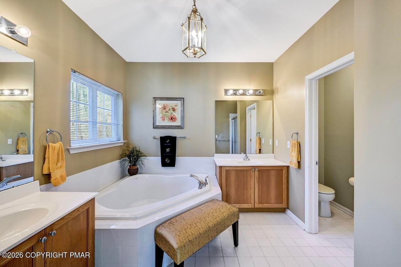 Primary Bath - 207 Hermit Thrush Road, Pocono Pines, PA 18350, Pocono Pines