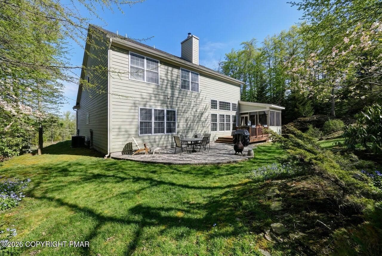Rear View - 207 Hermit Thrush Road, Pocono Pines, PA 18350, Pocono Pines