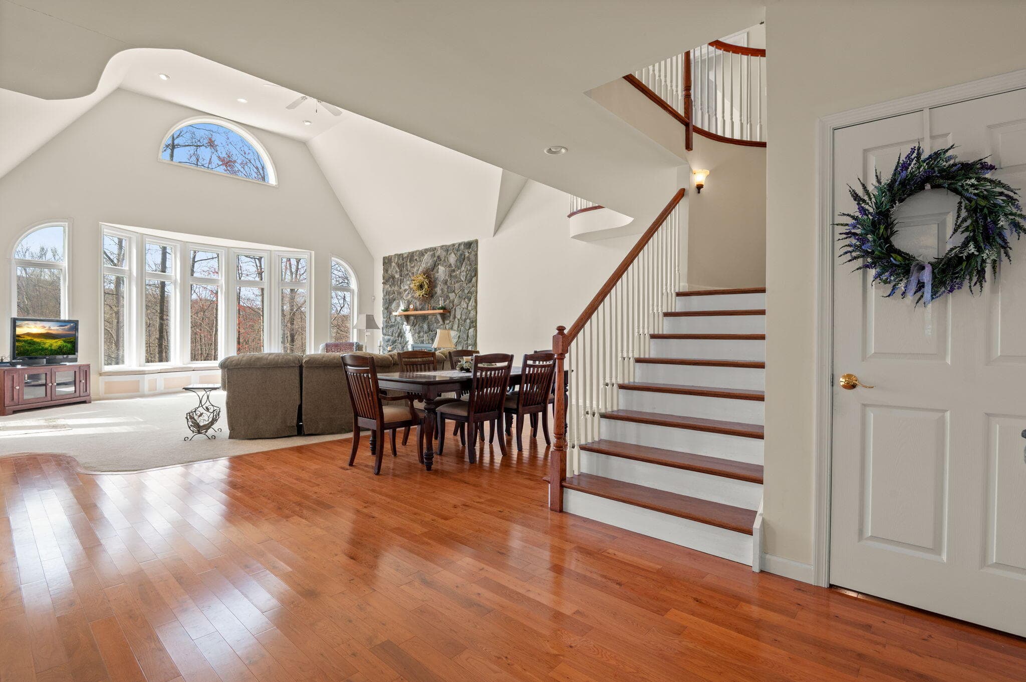 View showing staircase - 8 Kickapoo Drive, Hazle Township, PA 18202, Hazle Township