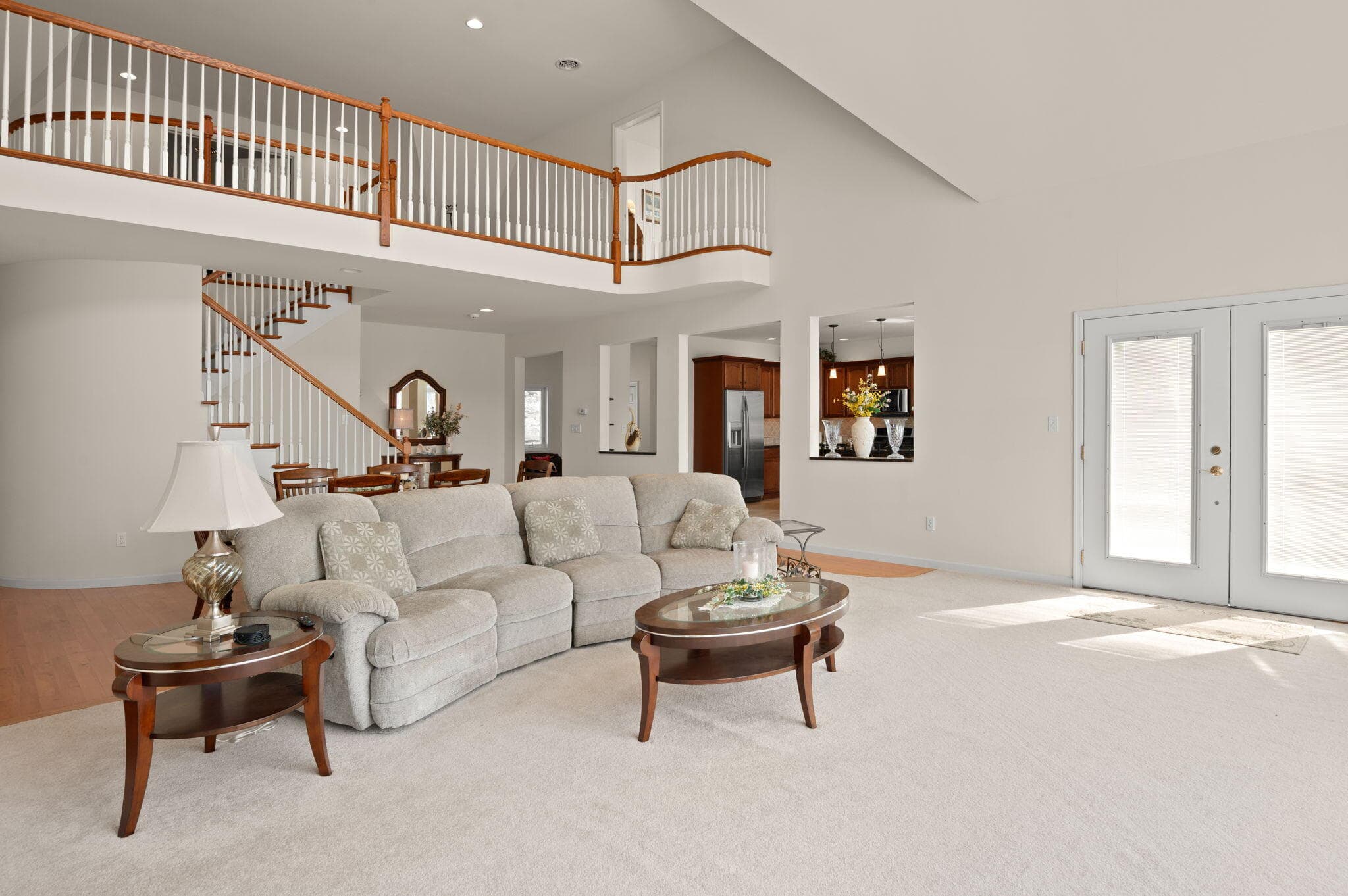 View of loft from living room - 8 Kickapoo Drive, Hazle Township, PA 18202, Hazle Township