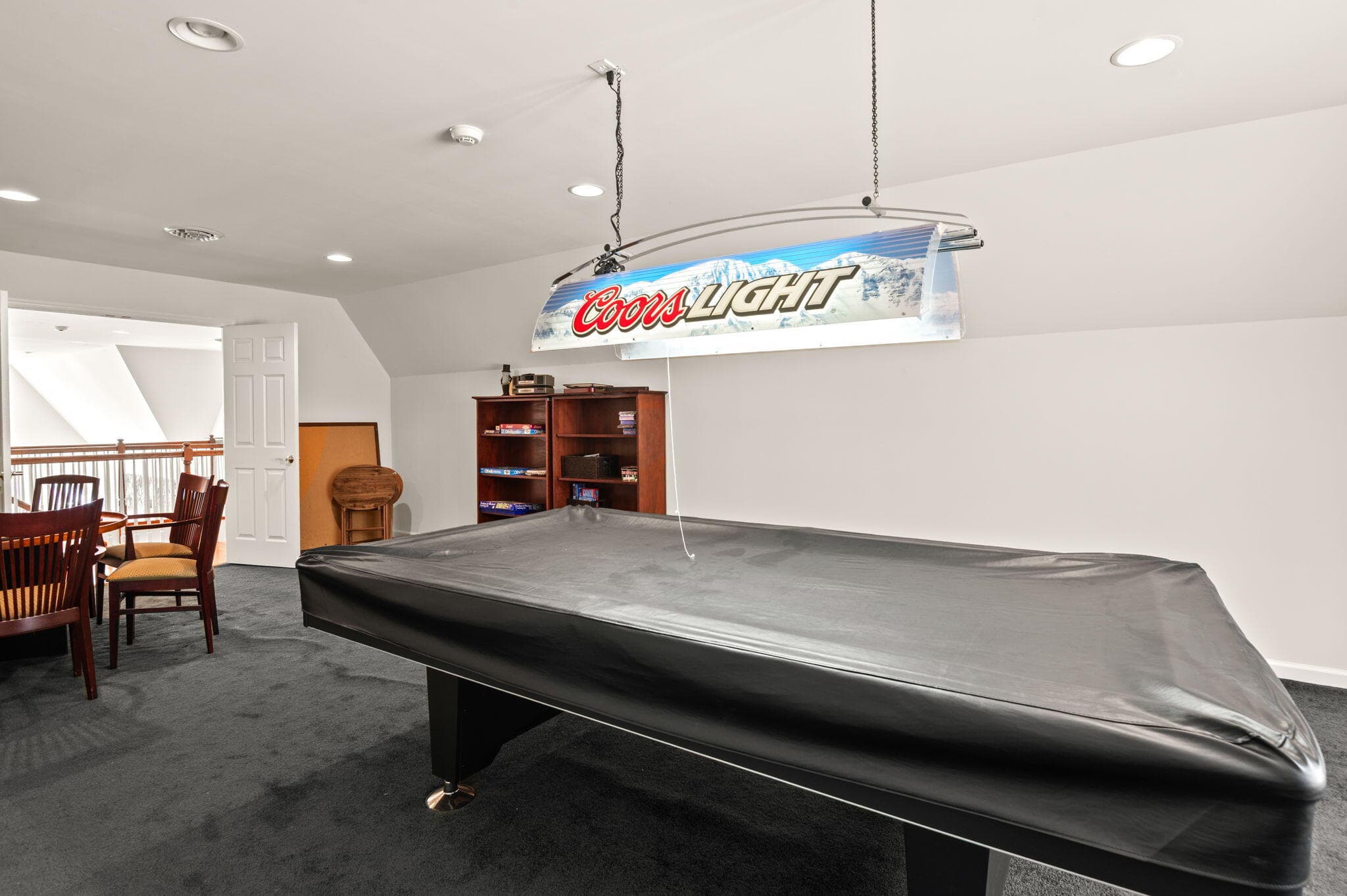 Pool table in illiards room - 8 Kickapoo Drive, Hazle Township, PA 18202, Hazle Township