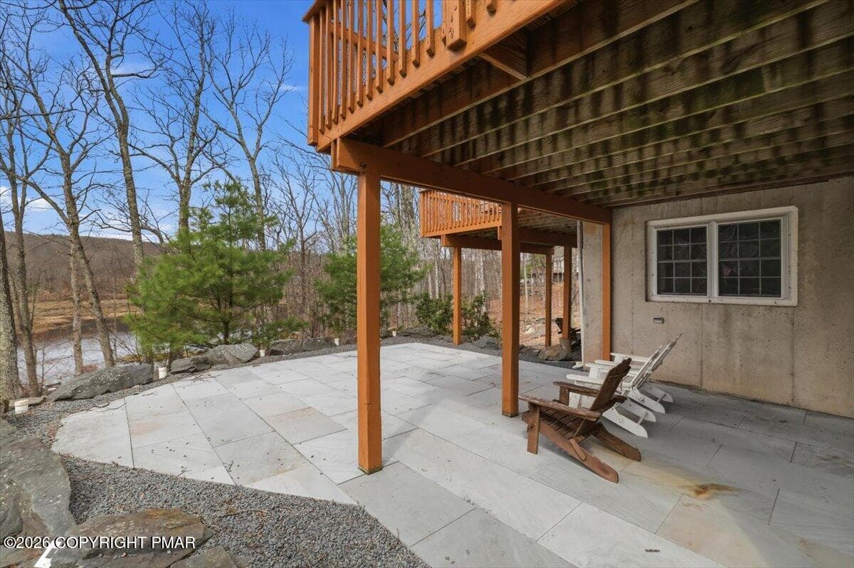 Patio - 290 W Lakeview Road, Lackawaxen, PA 18435, Lackawaxen