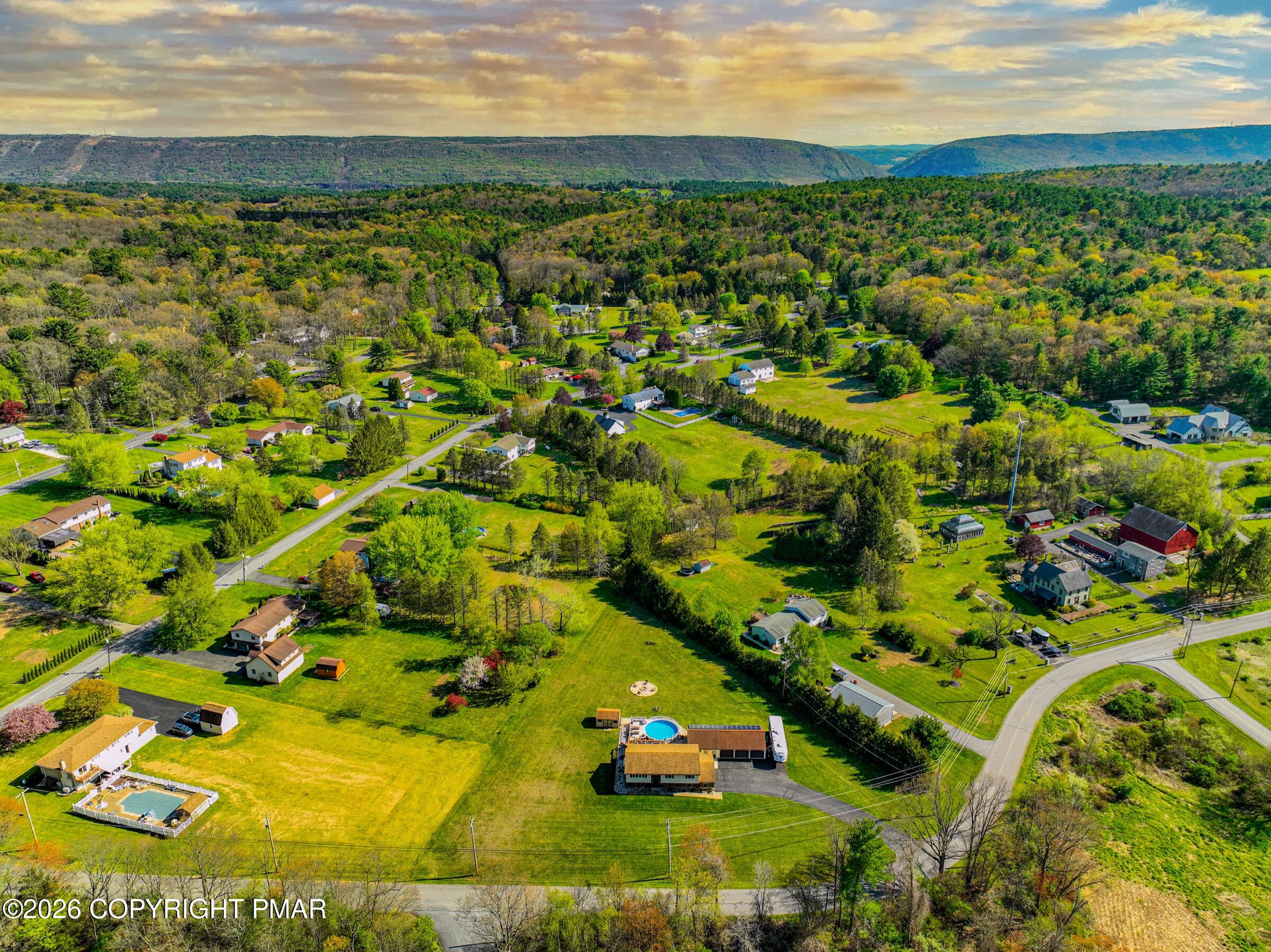 Aerial view of home (4) - 1040 Stagecoach Road W, Lehighton, PA 18235, Lehighton