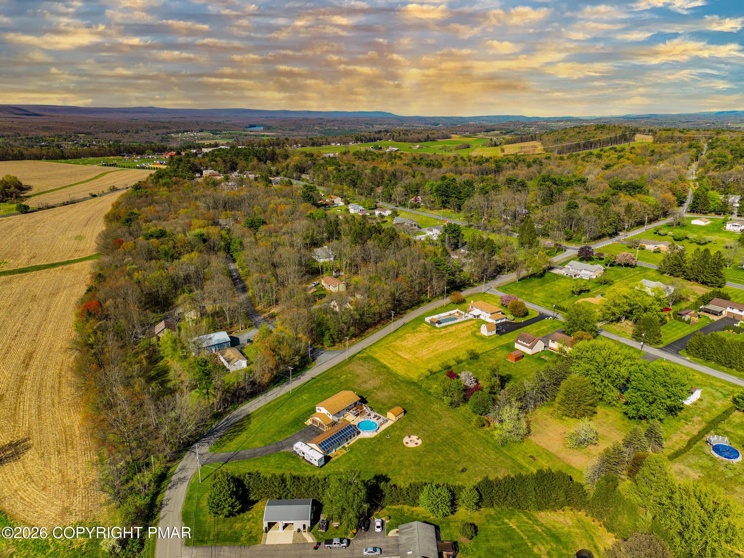 Aerial view of home (5) - 1040 Stagecoach Road W, Lehighton, PA 18235, Lehighton