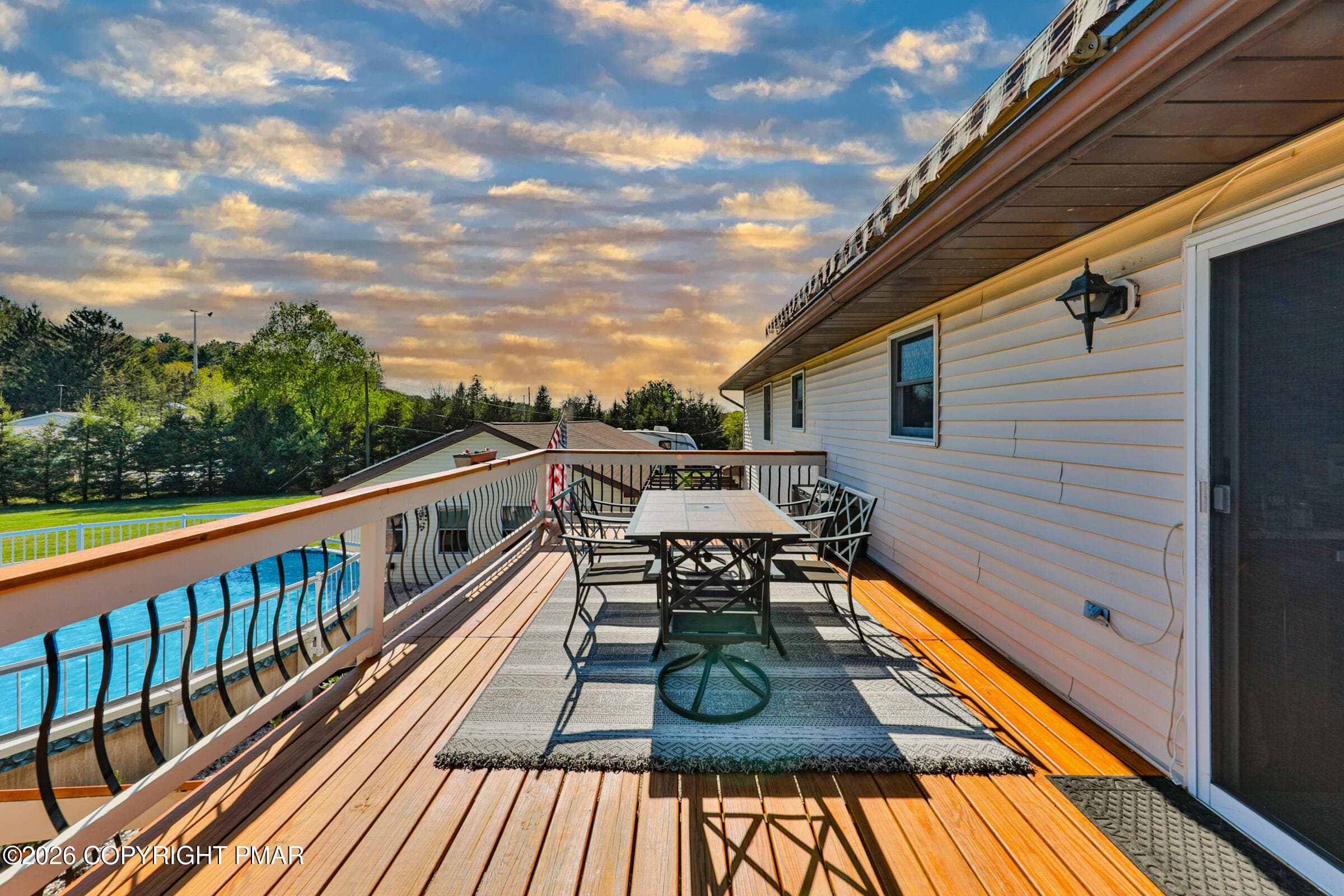 Deck outside of home - 1040 Stagecoach Road W, Lehighton, PA 18235, Lehighton