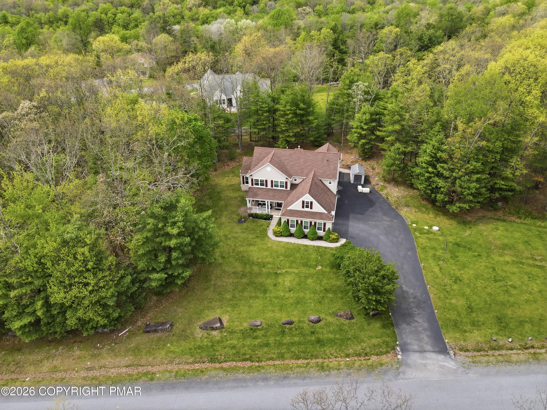 Aerial - 1323 Crossing Lane, Stroudsburg, PA 18360