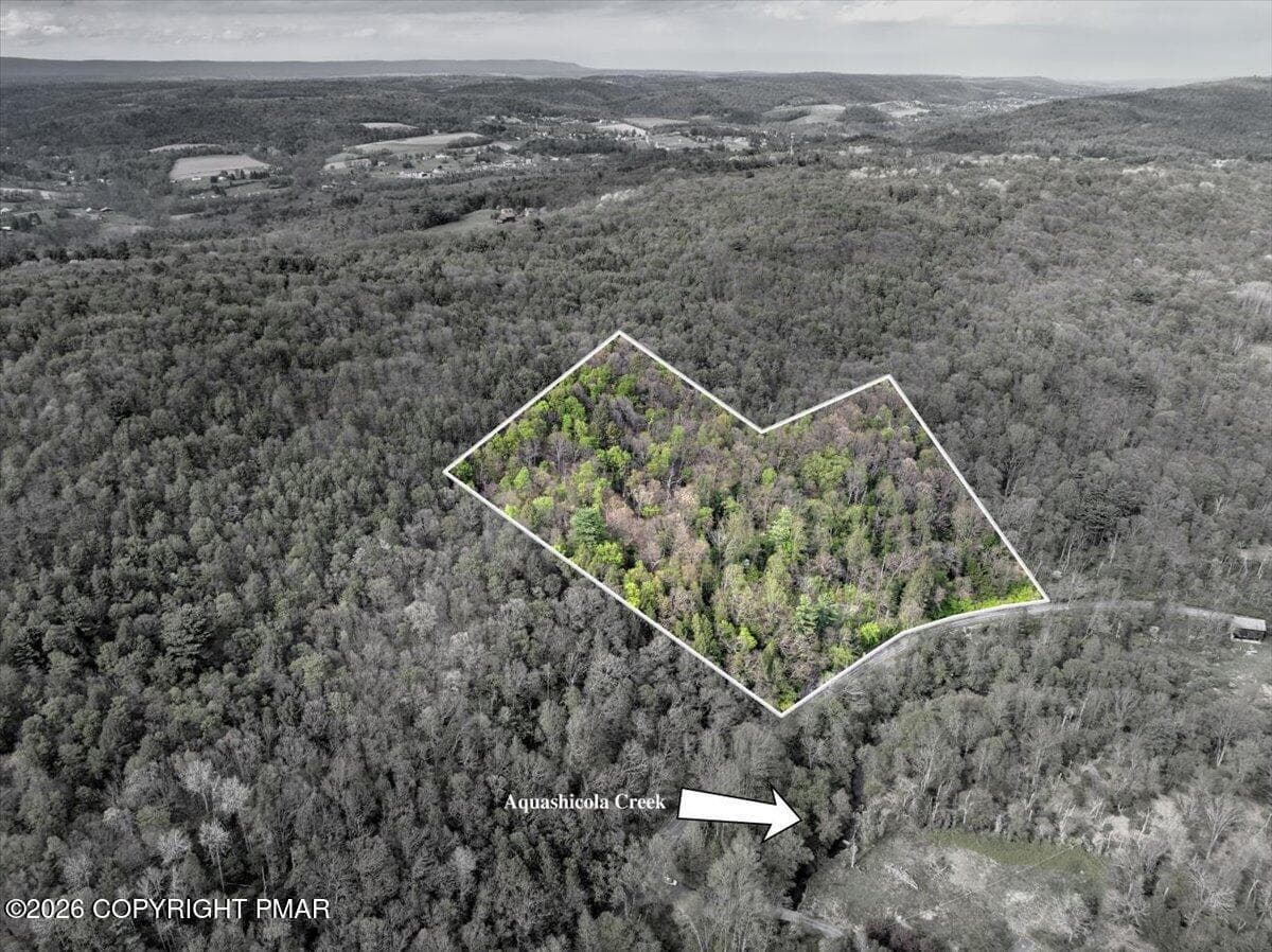 Aerial Lot View - LR 45052 Lower Smith Gap Road, Kunkletown, PA 18058, Kunkletown