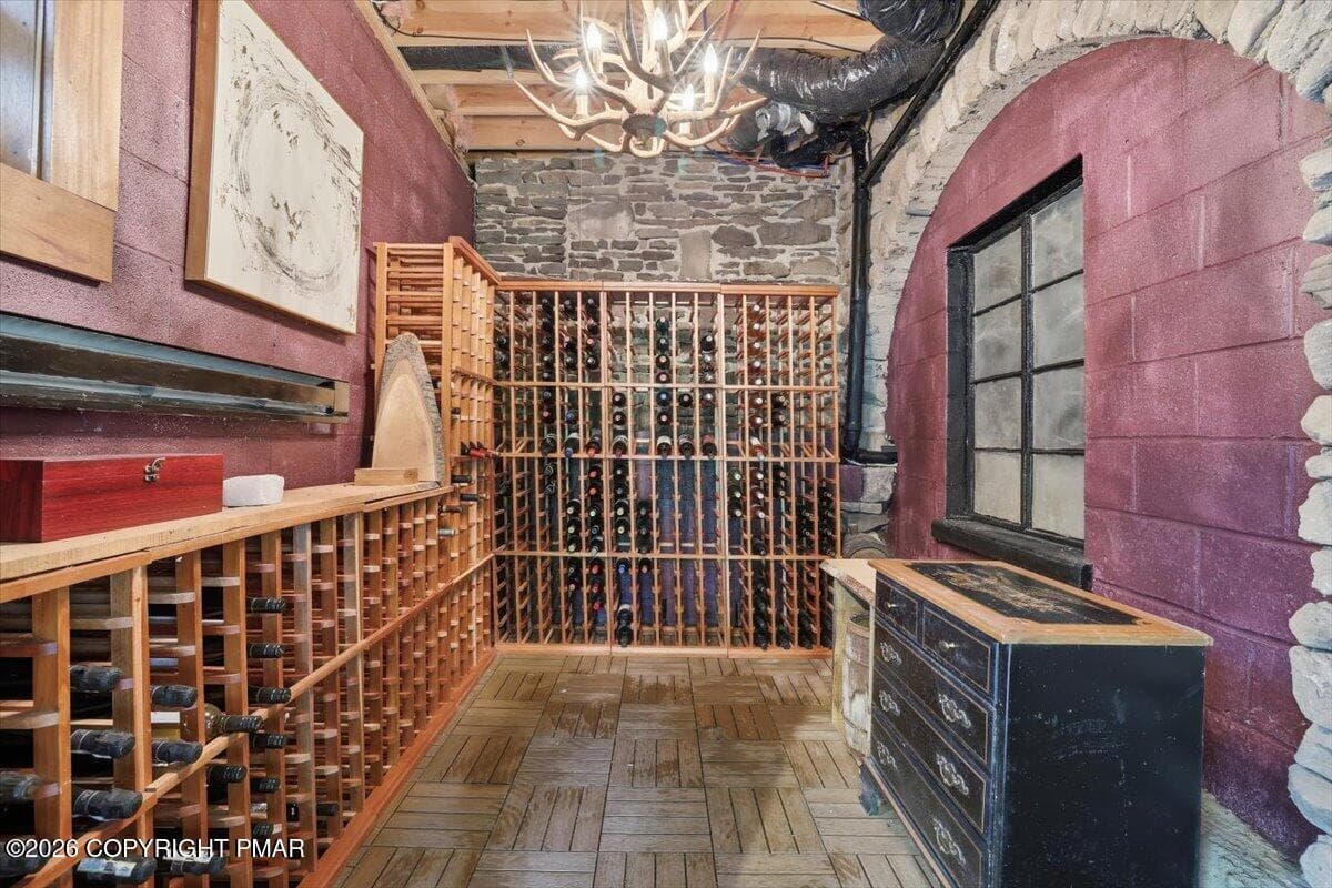 Wine cellar - 223 Huckleberry Lane, Buck Hill Falls, PA 18323, Buck Hill Falls