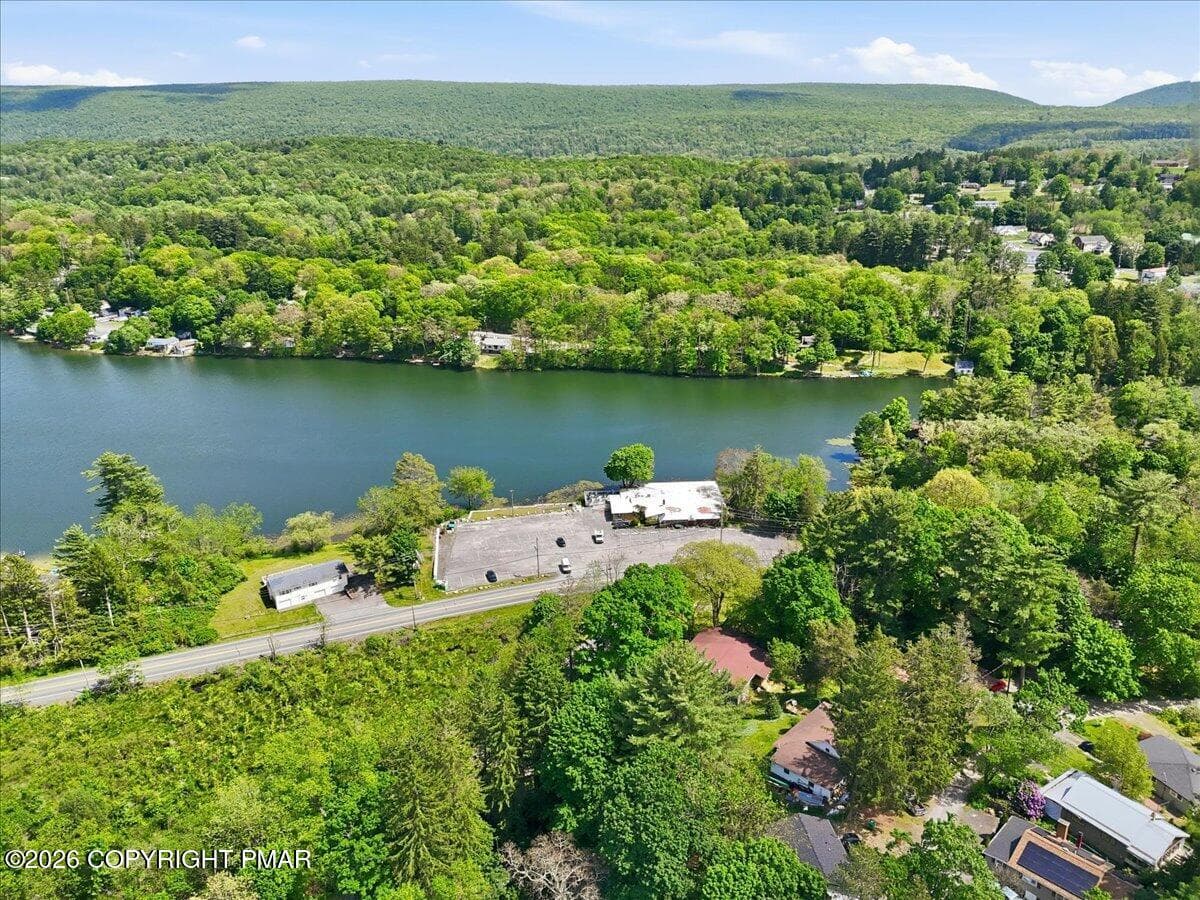 Aerial Lake View - 122 Cross Road, Saylorsburg, PA 18353, Saylorsburg