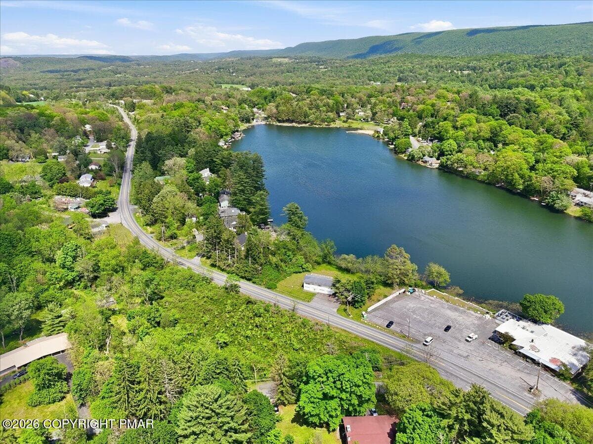 Aerial Lake View - 122 Cross Road, Saylorsburg, PA 18353, Saylorsburg