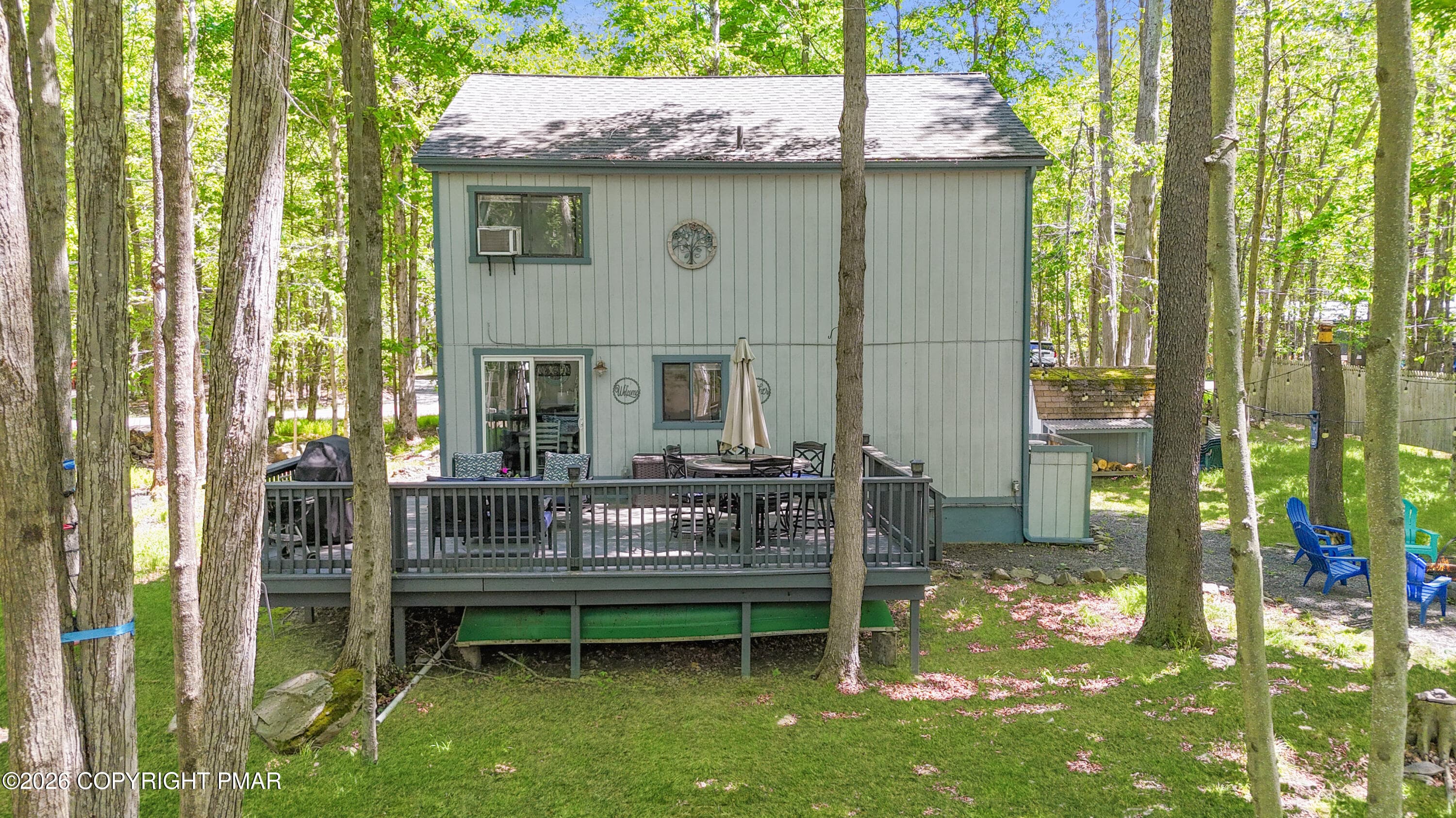 Back of House - 5344 Conoquenissing Drive, Pocono Lake, PA 18347, Pocono Lake