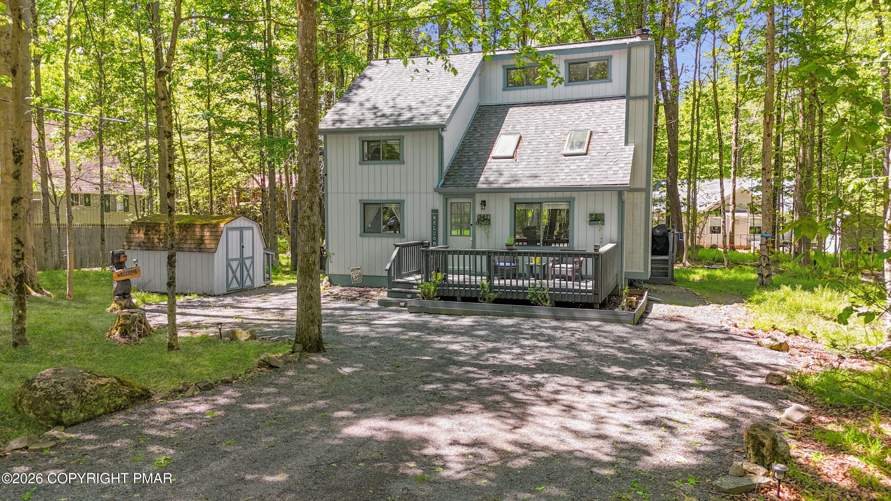 Front of House - 5344 Conoquenissing Drive, Pocono Lake, PA 18347, Pocono Lake