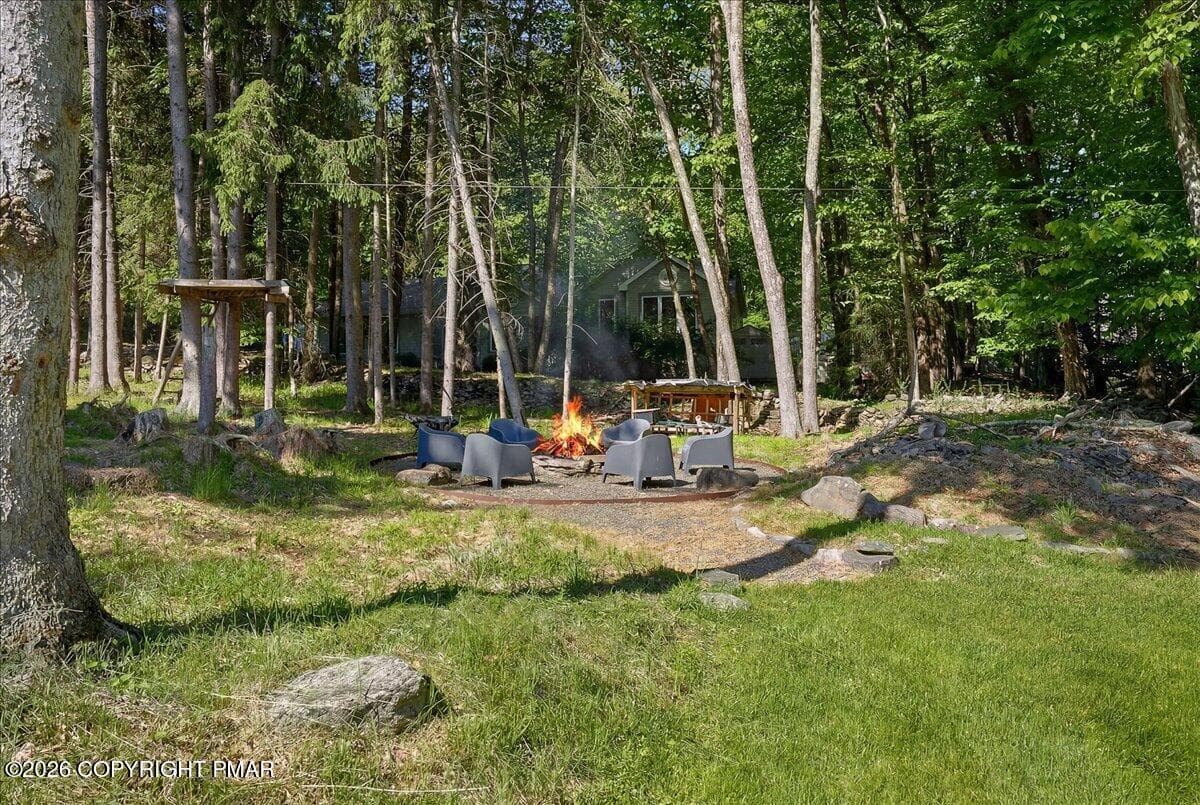 Firepit - 502 San Marco Court, Henryville, PA 18332, Henryville