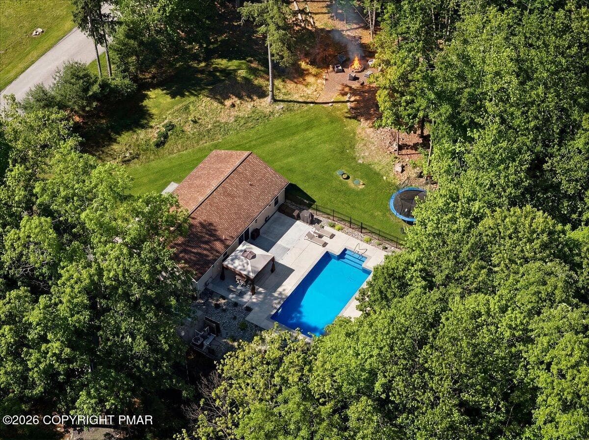 Aerial View - 502 San Marco Court, Henryville, PA 18332, Henryville