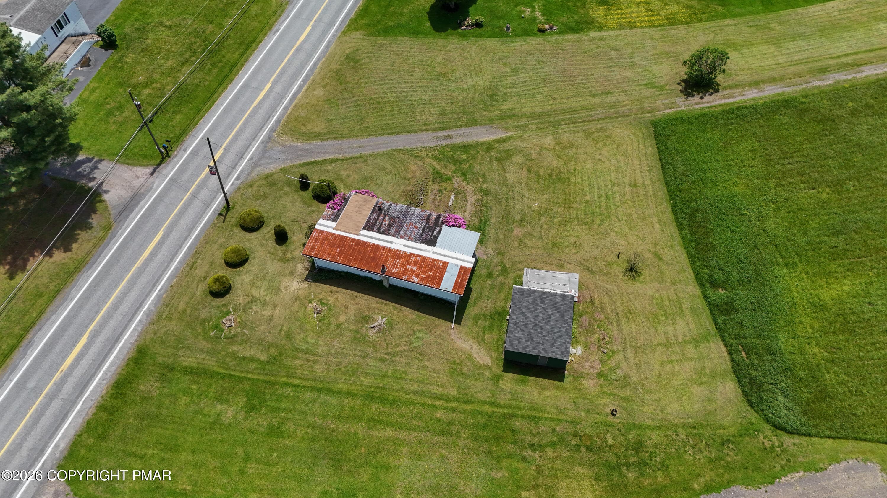 Aerial View - 3551 Quakake Road, Weatherly, PA 18255, Weatherly