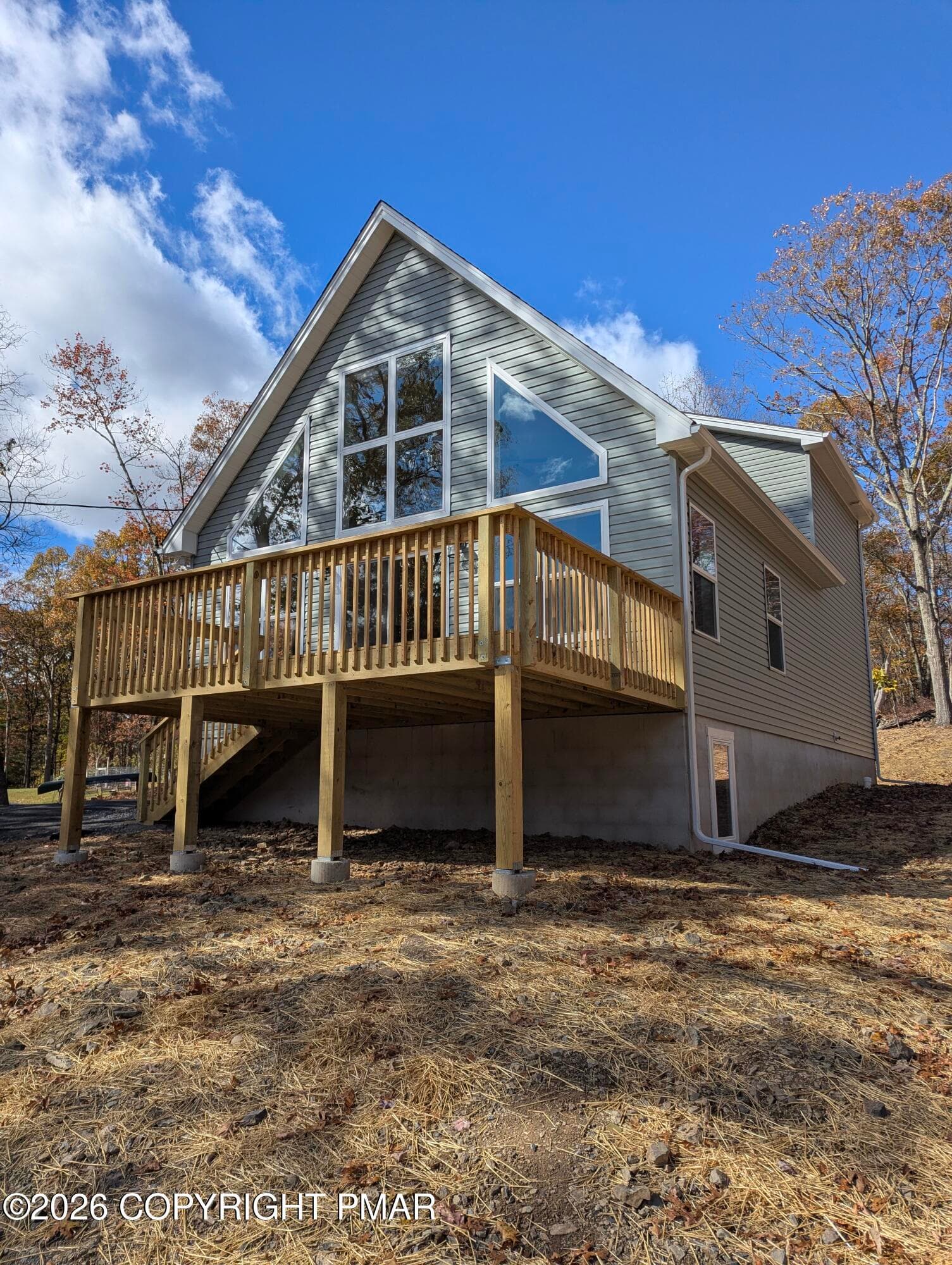 Rear Elevation - Lot 5728 Decker Road, Lehman, PA 18324, Lehman