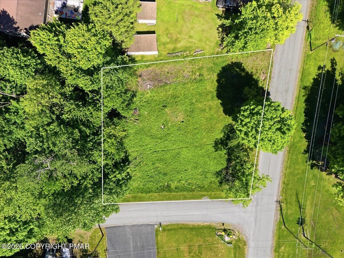 Aerial Lot Outline - 520 Lake Spangenberg Road, Jefferson Township, PA 18436, Jefferson Township