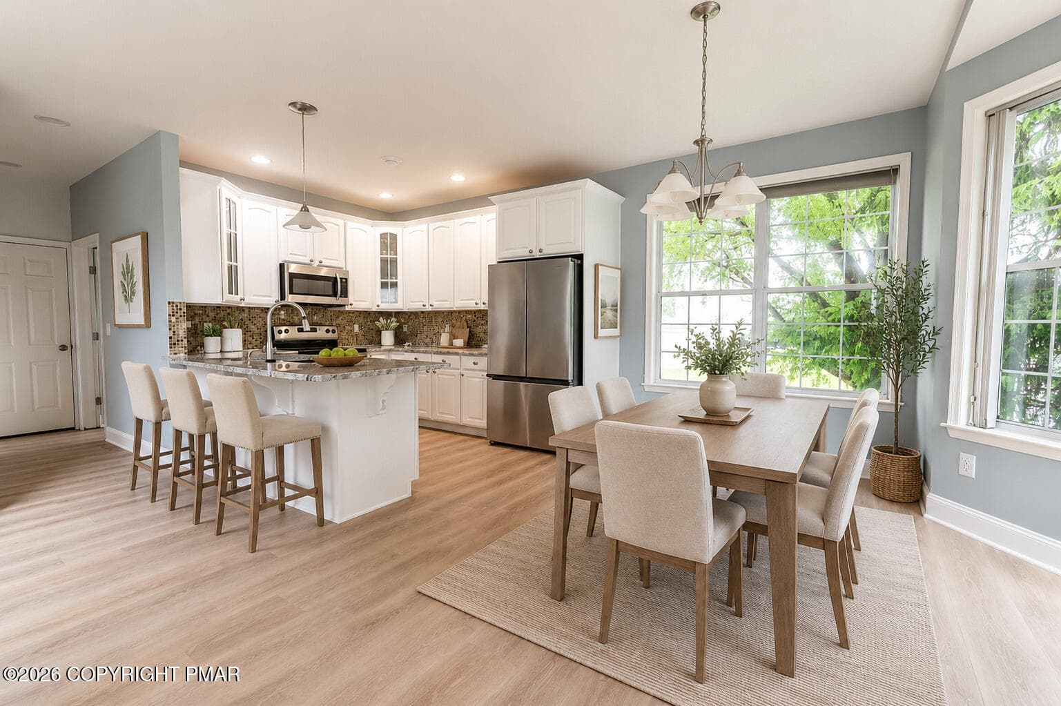 Virtually Staged Kitchen - 780 Ramblewood Drive, Easton, PA 18040, Easton