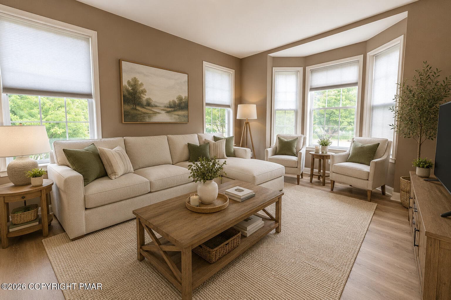 Virtually Staged LR - 780 Ramblewood Drive, Easton, PA 18040, Easton