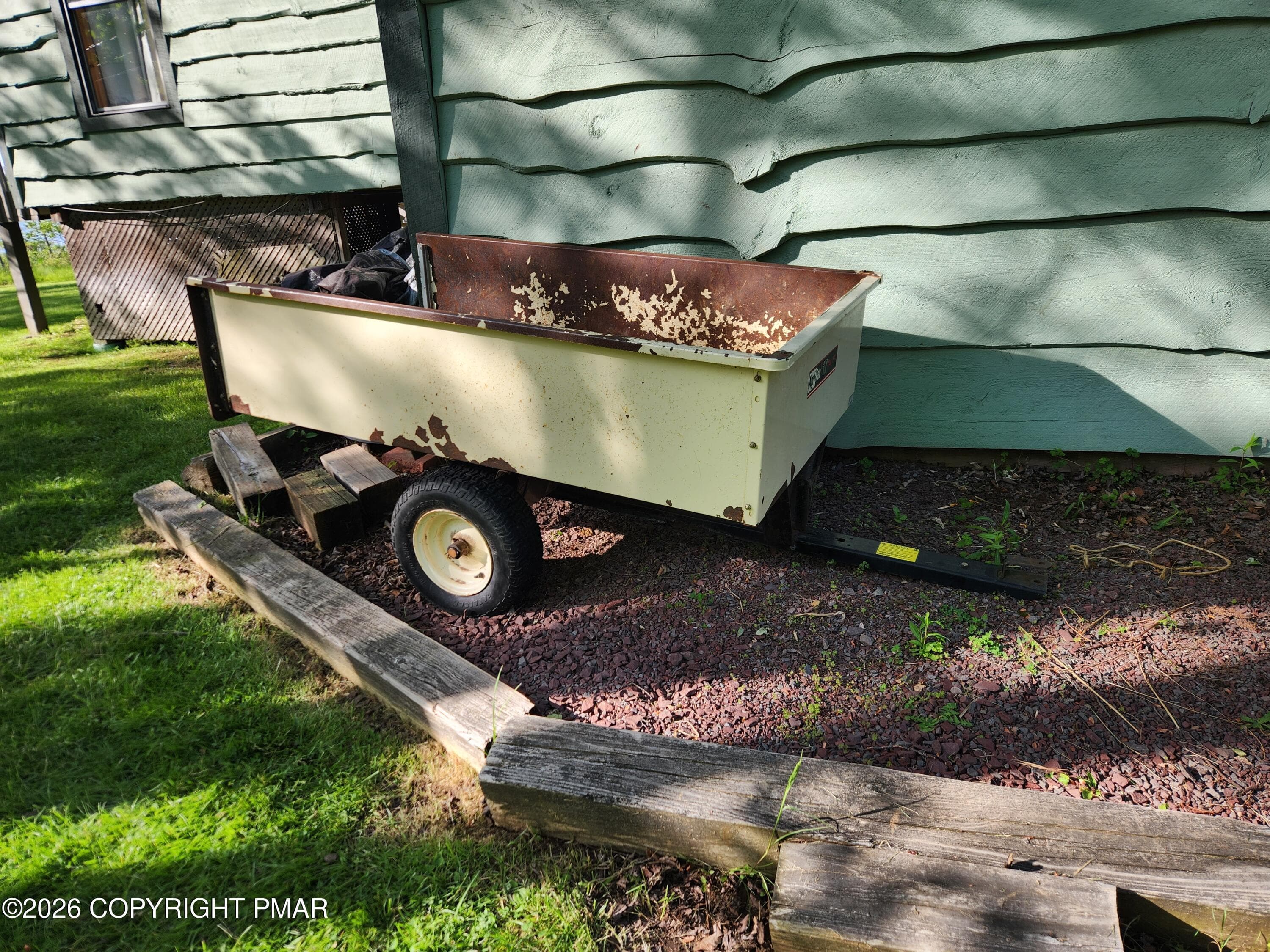 43BBD mower trailer - 43 Big Bass Drive, Clifton Township, PA 18424, Clifton Township