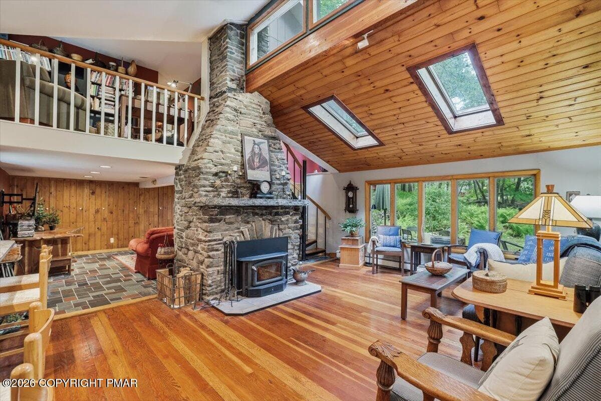 Living Room - 178 Westcolang Road, AKA 176 WESTCOLANG, Lackawaxen, PA 18435, Lackawaxen