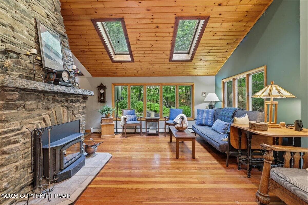 Living Room - 178 Westcolang Road, AKA 176 WESTCOLANG, Lackawaxen, PA 18435, Lackawaxen