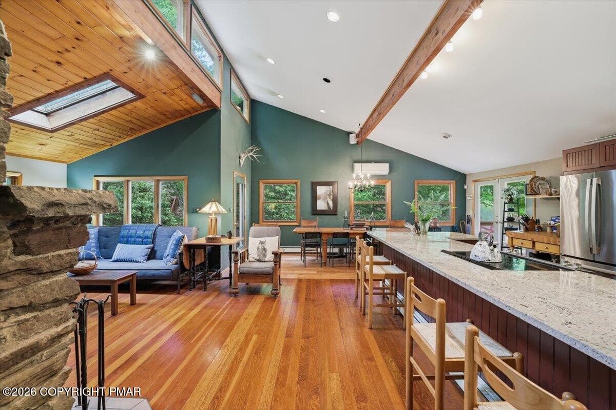 Kitchen / Living Room - 178 Westcolang Road, AKA 176 WESTCOLANG, Lackawaxen, PA 18435, Lackawaxen